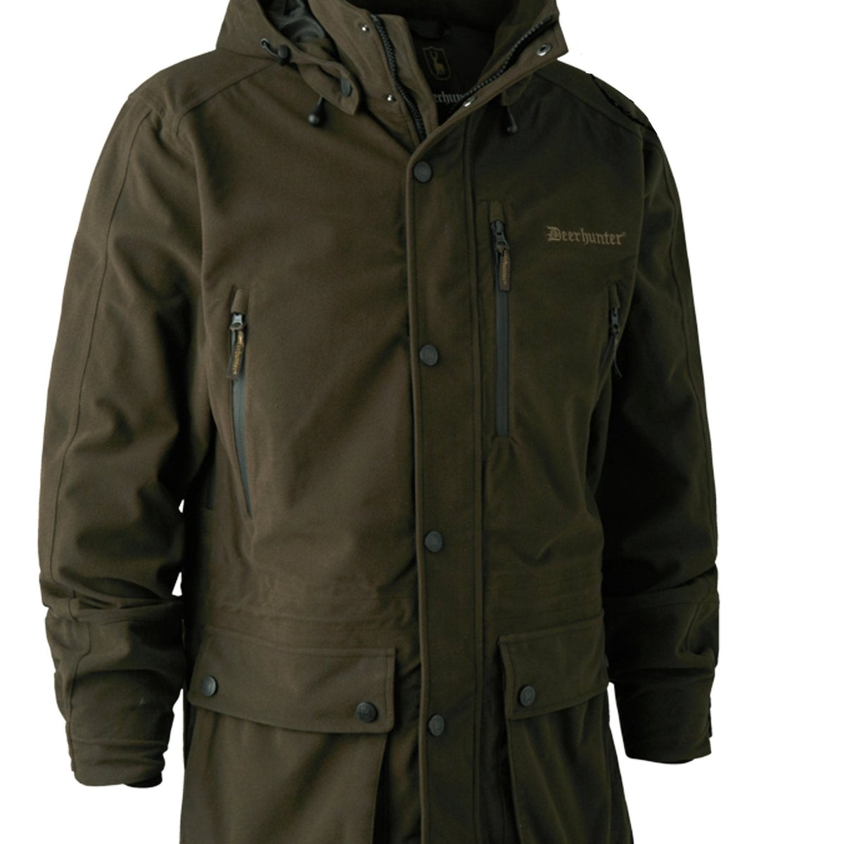 Deerhunter Pro Gamekeeper waterproof jacket in brown