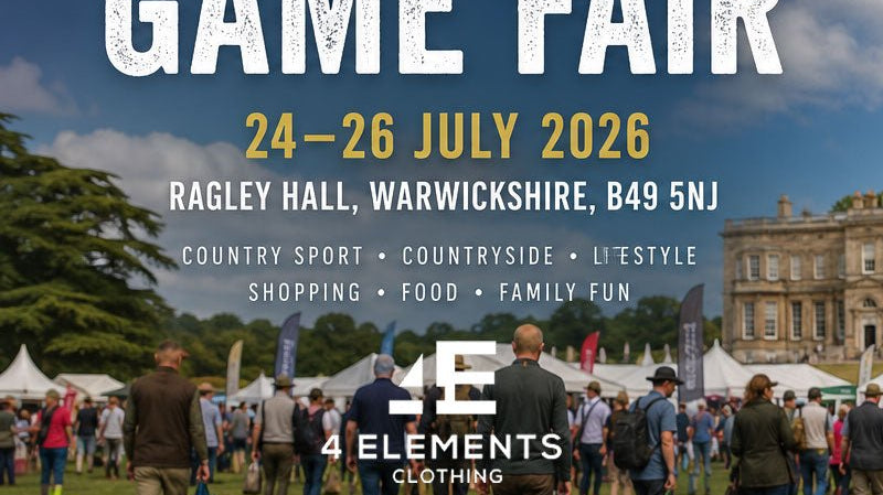 The Game Fair 2026 at Ragley Hall - 4 Elements Clothing
