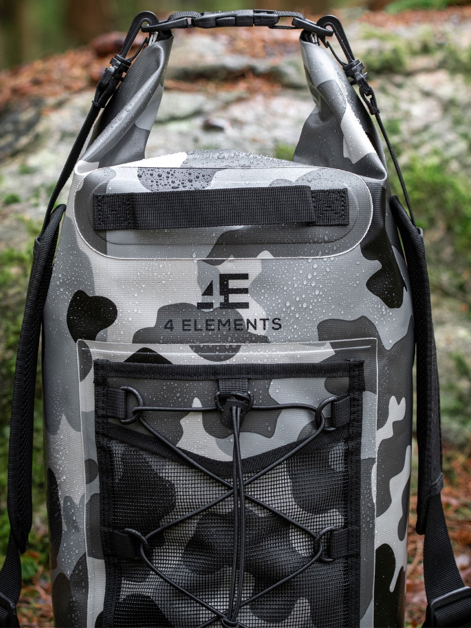 4 Elements - Waterproof bag and Dry Bag Roll Top waterproof Rucksack, Wet bag & Hiking, waters sports or camping bag, 20L drybag