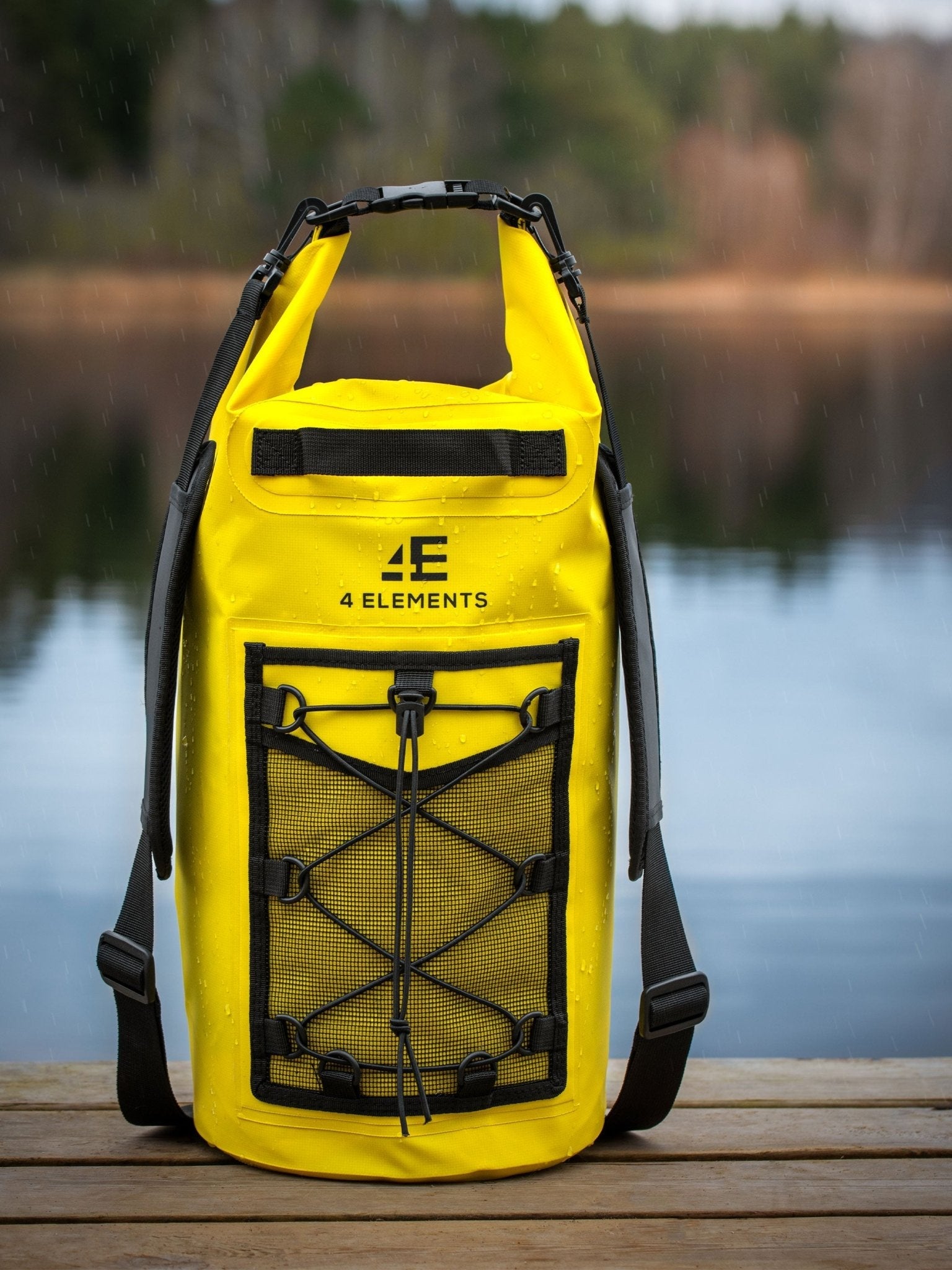 4 Elements - Waterproof bag and Dry Bag Roll Top waterproof Rucksack, Wet bag & Hiking, waters sports or camping bag, 20L drybag