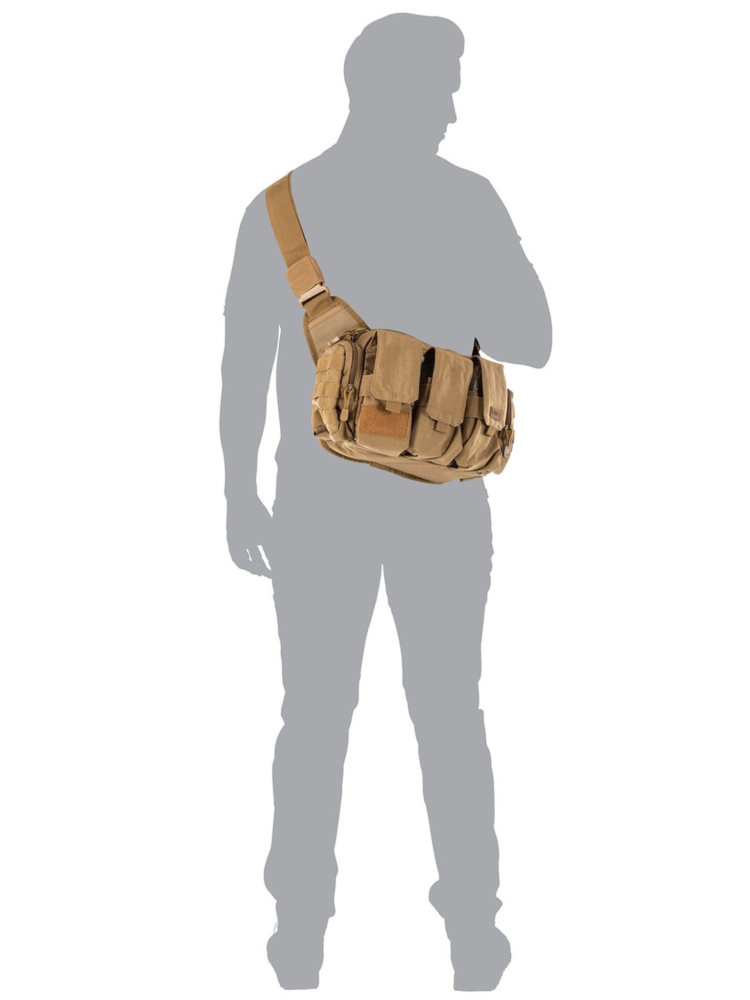 5.11 Tactical - 5.11 BAIL OUT BAG 9L 1050D Denier Nylon Molle 5.11 - Style 56026