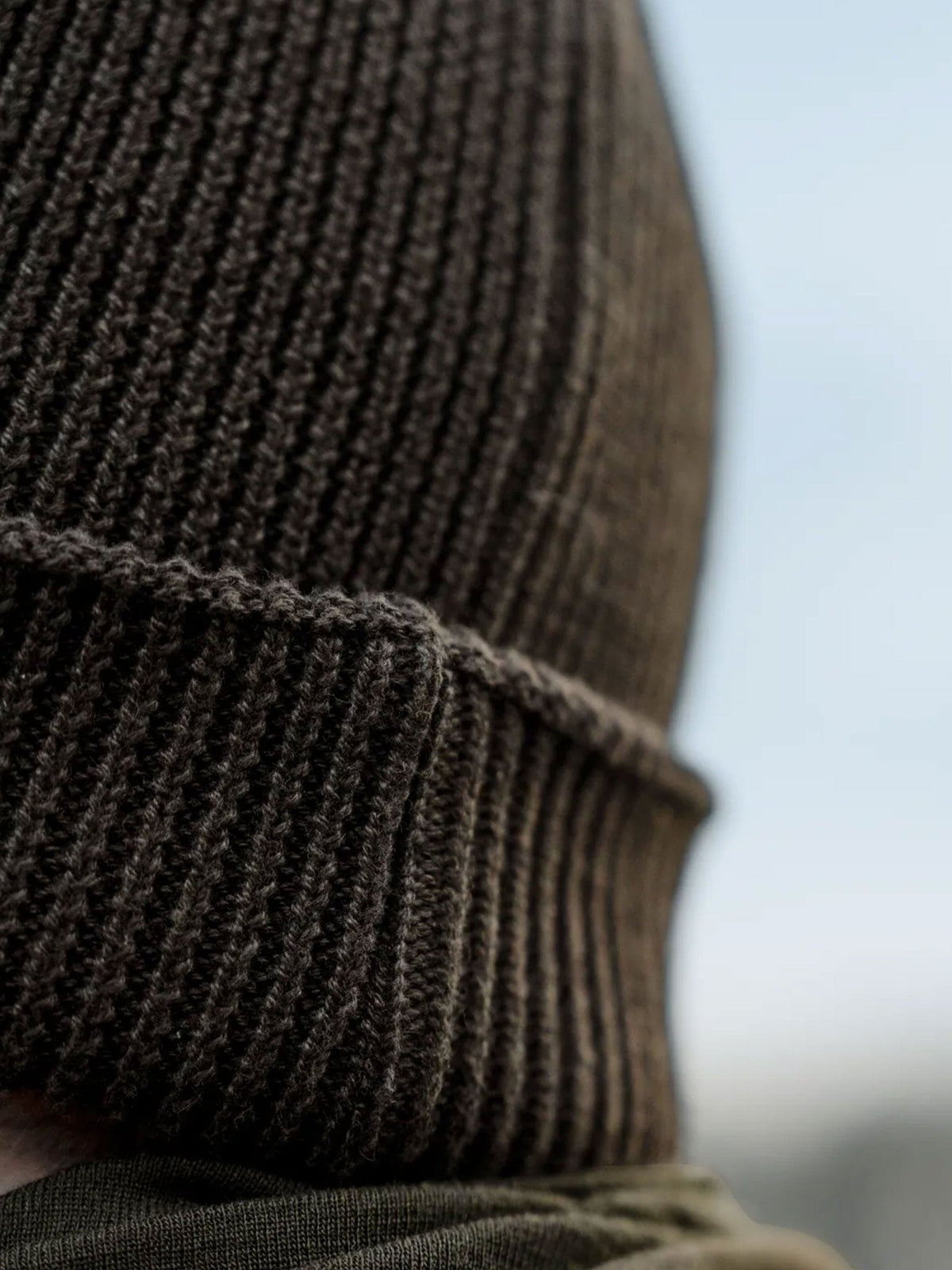 Seeland Haze Membrane beanie in grizzly brown, view 5