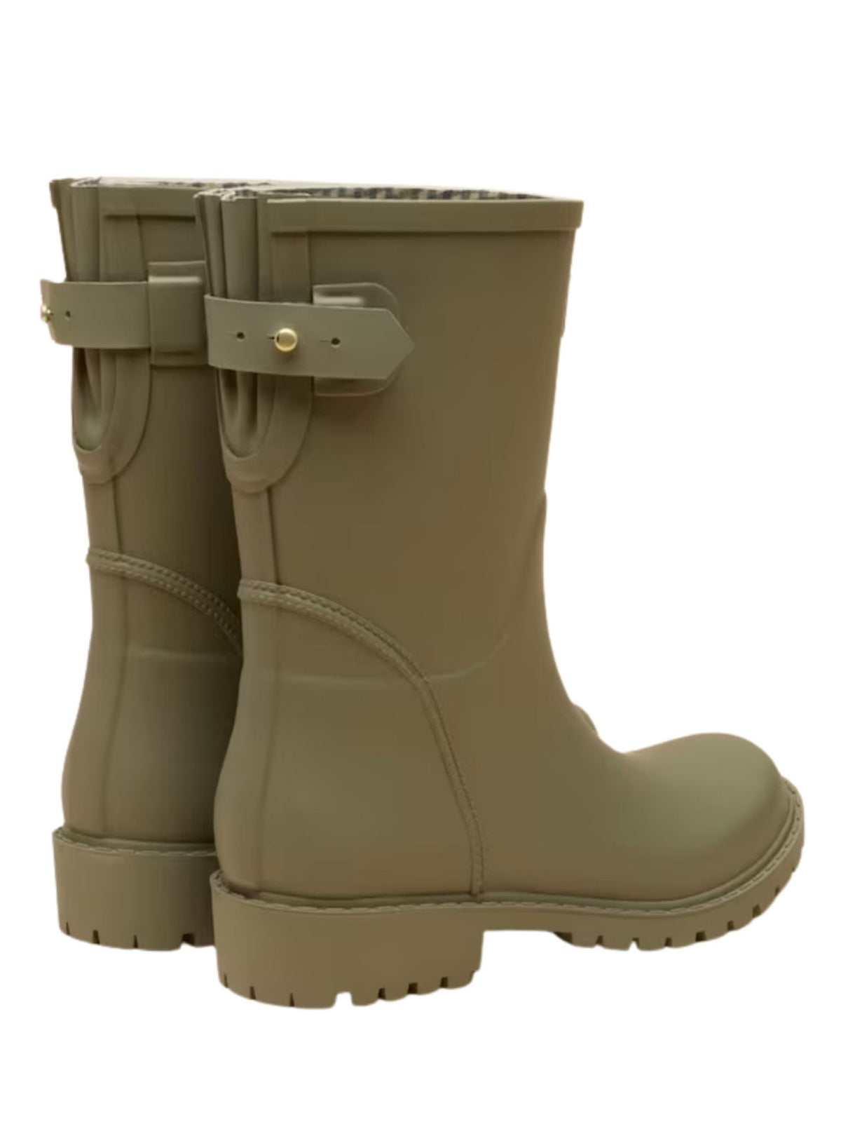 Joules Wistow womens waterproof wellington boots in khaki green