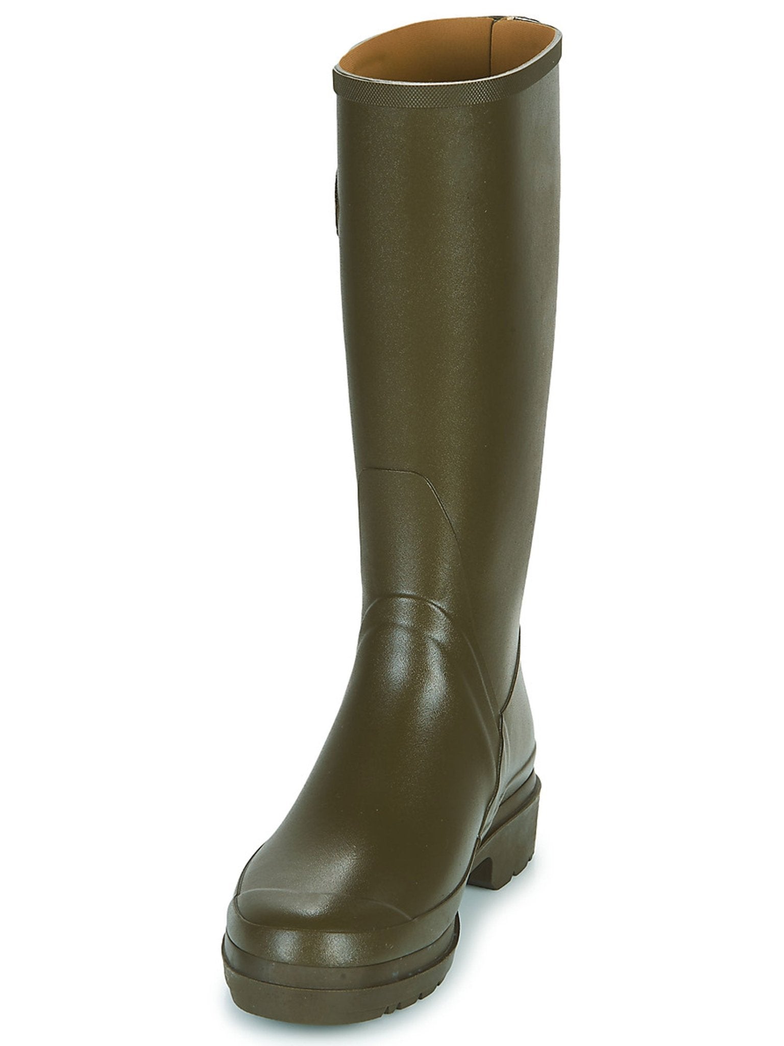 Aigle Lady Cessac Khaki Rubber welly boots / Wellington boots / ladies wellies Aigle