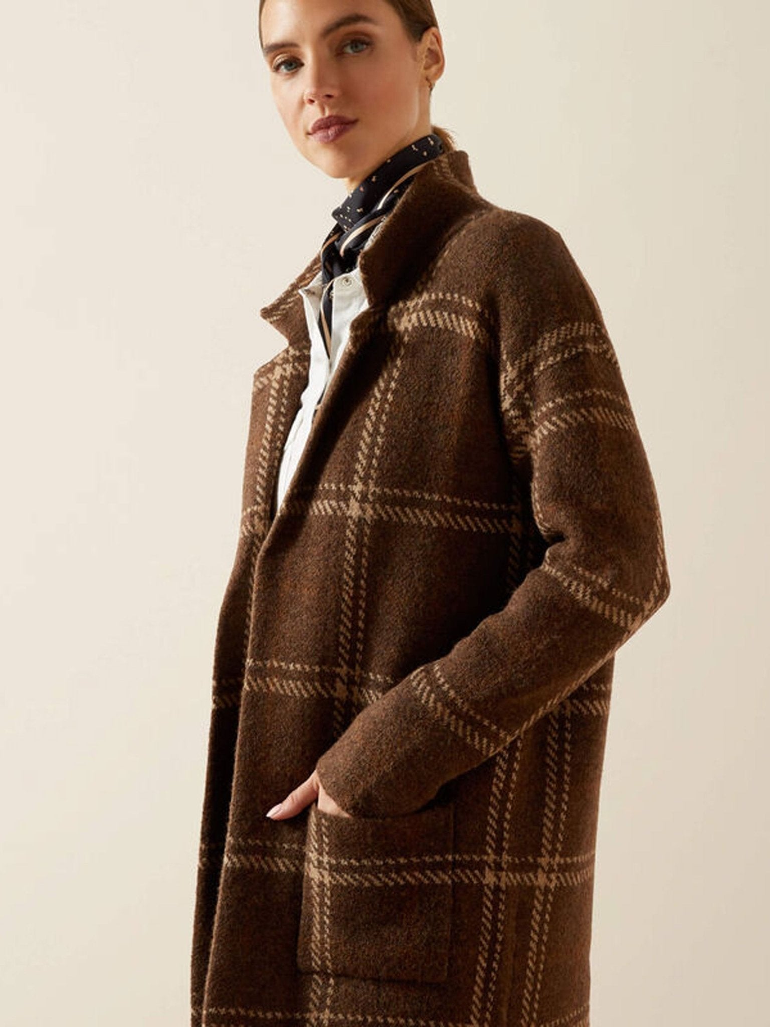 Ariat - Ballston Cardigan Womens Merino wool chic oversized cosy throw on ladies Ariat