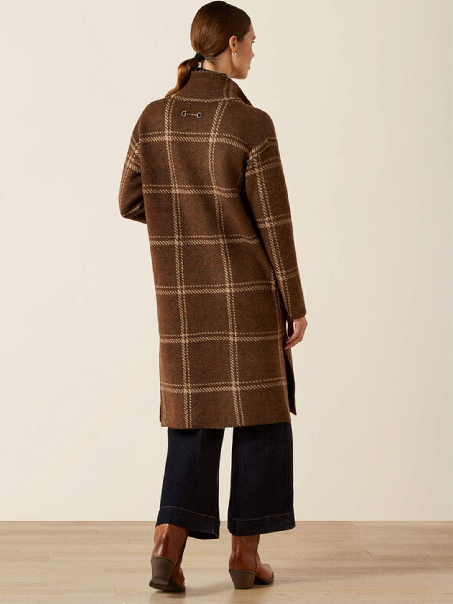 Ariat - Ballston Cardigan Womens Merino wool chic oversized cosy throw on ladies Ariat