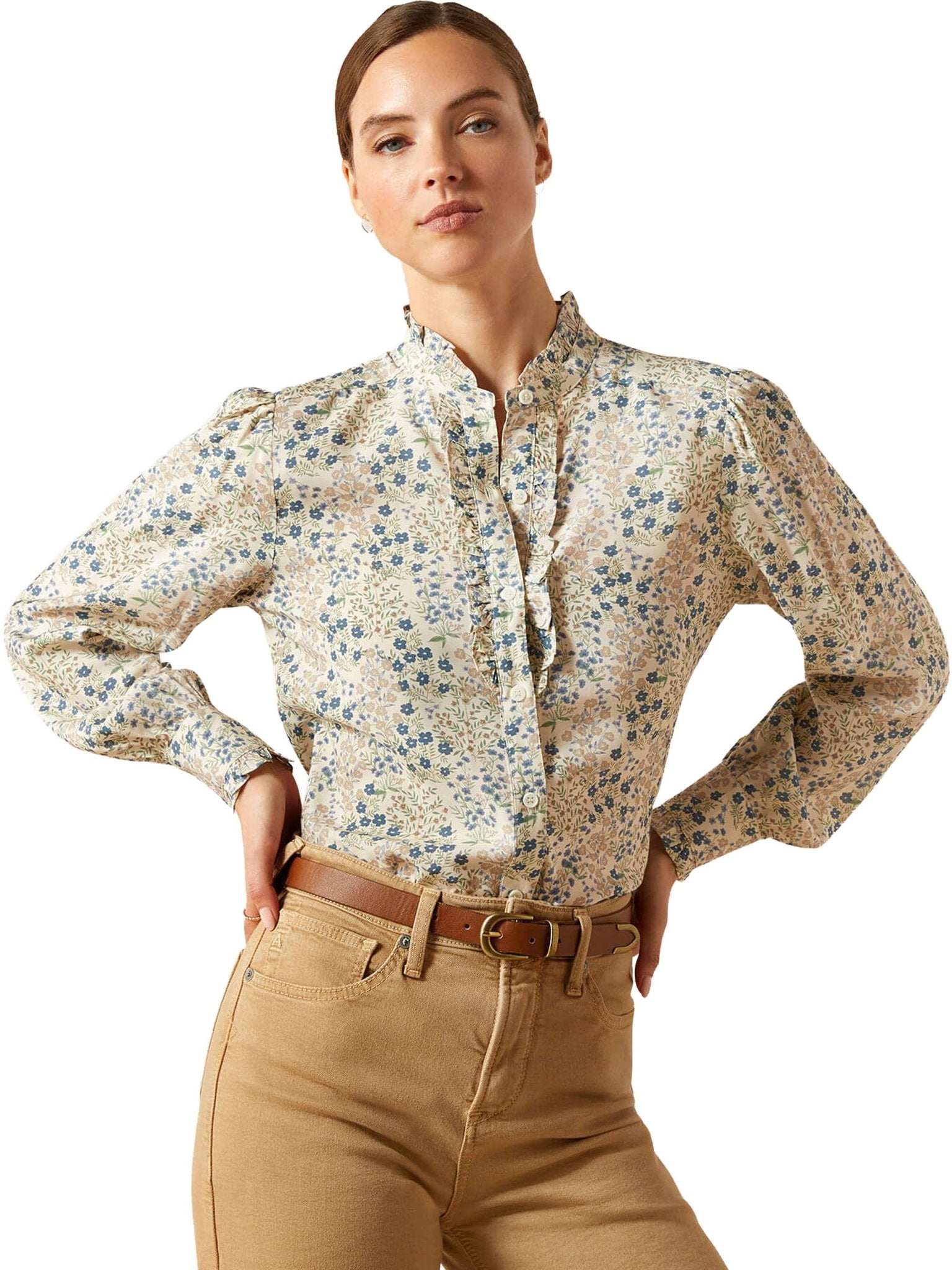 Ariat - Cricklade Blouse Ladies Long Sleeve / womens shirt printed Ariat