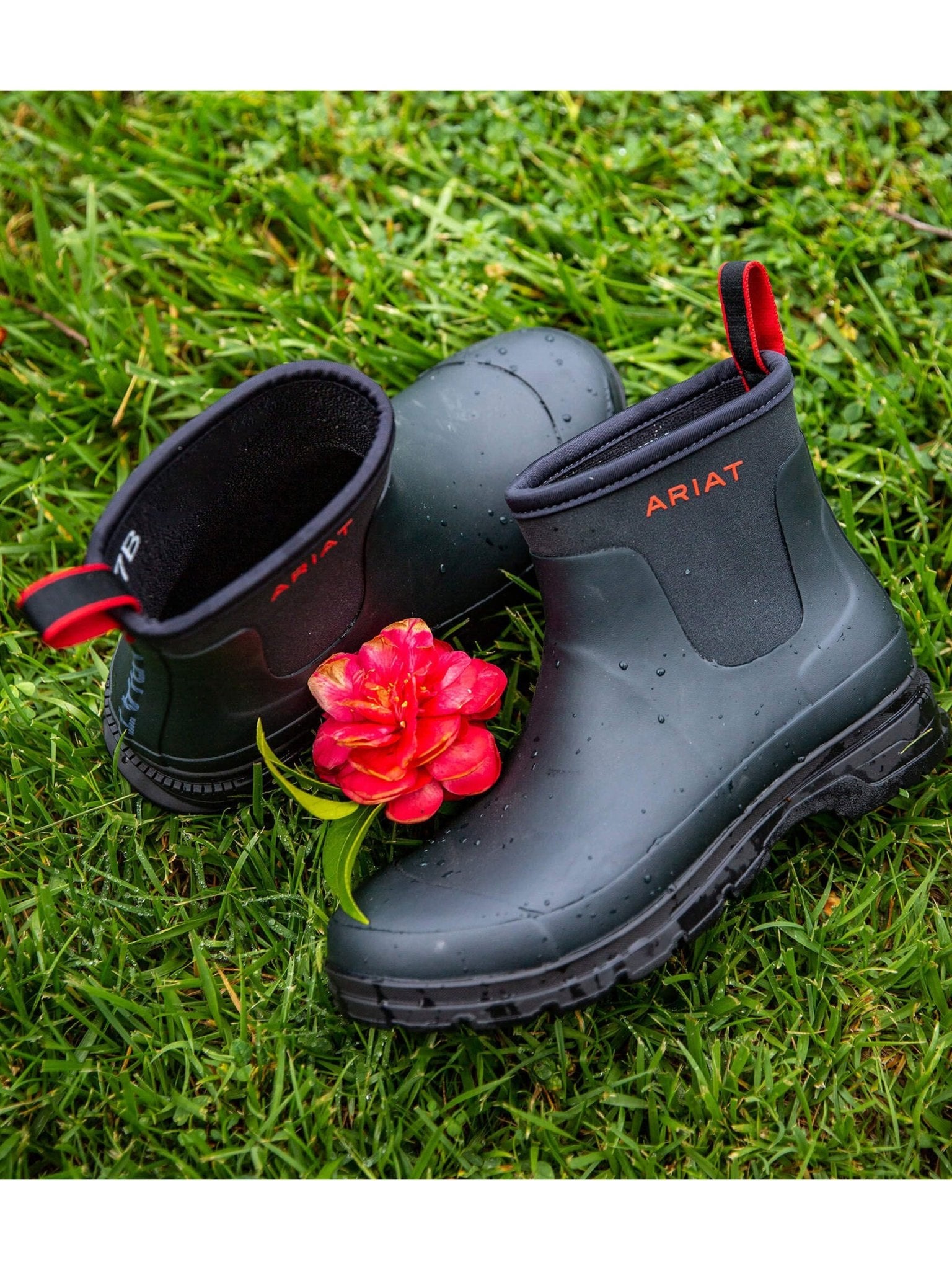 Ariat Kelmarsh Shortie Rubber Boot Waterproof Ladies welly / wellington Womens