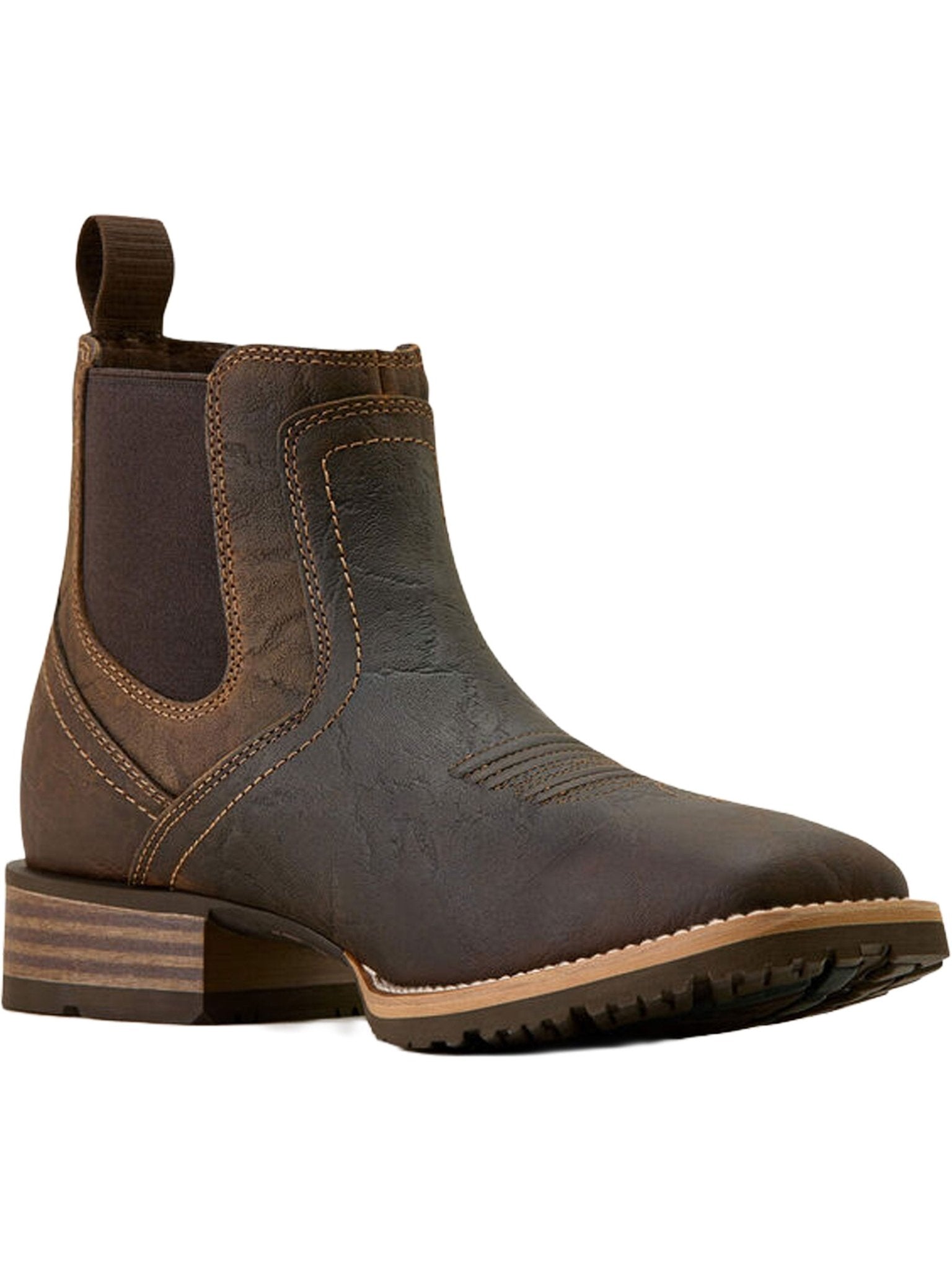 Ariat Mens Hybrid Low Boy Western Boots – Wide Square Toe Leather Cowboy Boot Ariat Boots