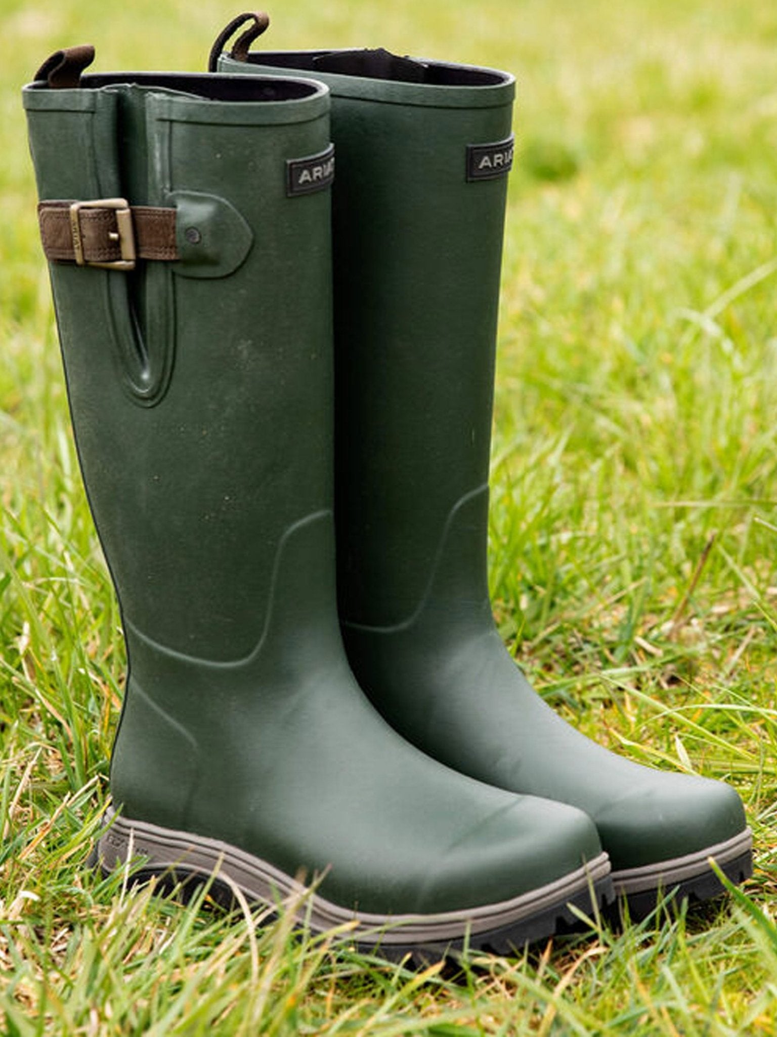 Ariat - Mens Woodstock welly boots / Wellington / waterproof Rubber outdoor rain boot Waterproof Ariat