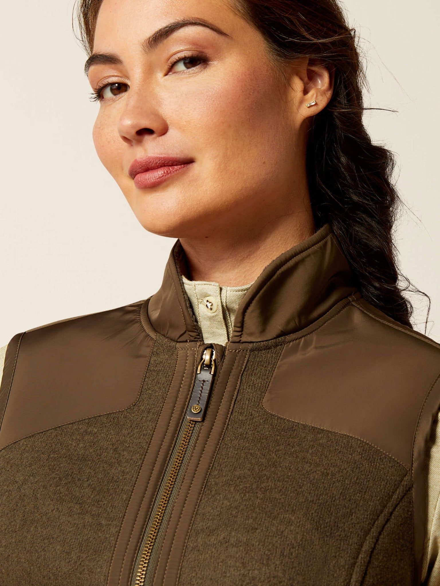 Ariat - Millbrae ladies Gilet Ethical Wool Blend - womens bodywarmers / Waistcoat Ariat