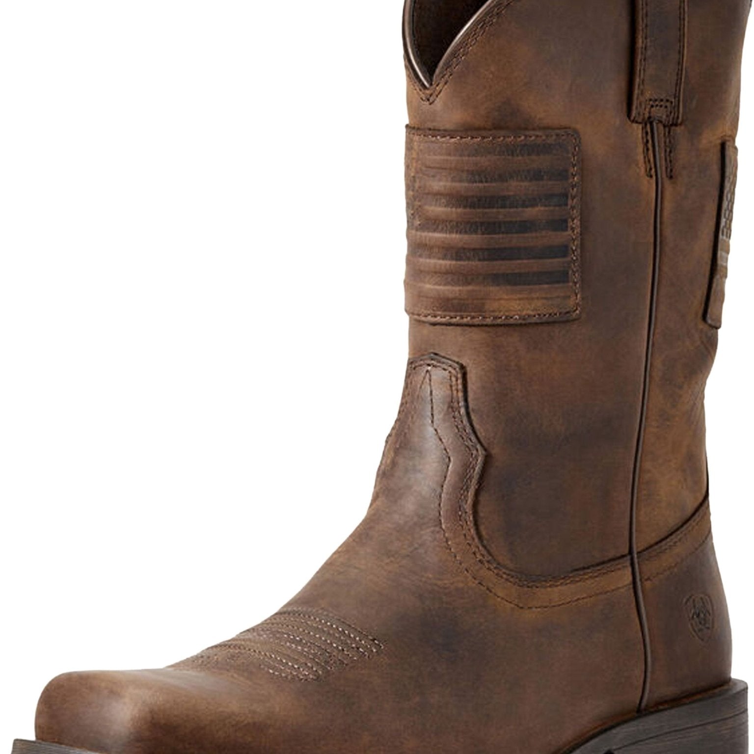Ariat Rambler Patriot Western Boots - Embossed Leather Cowboy Boots Ariat Boots