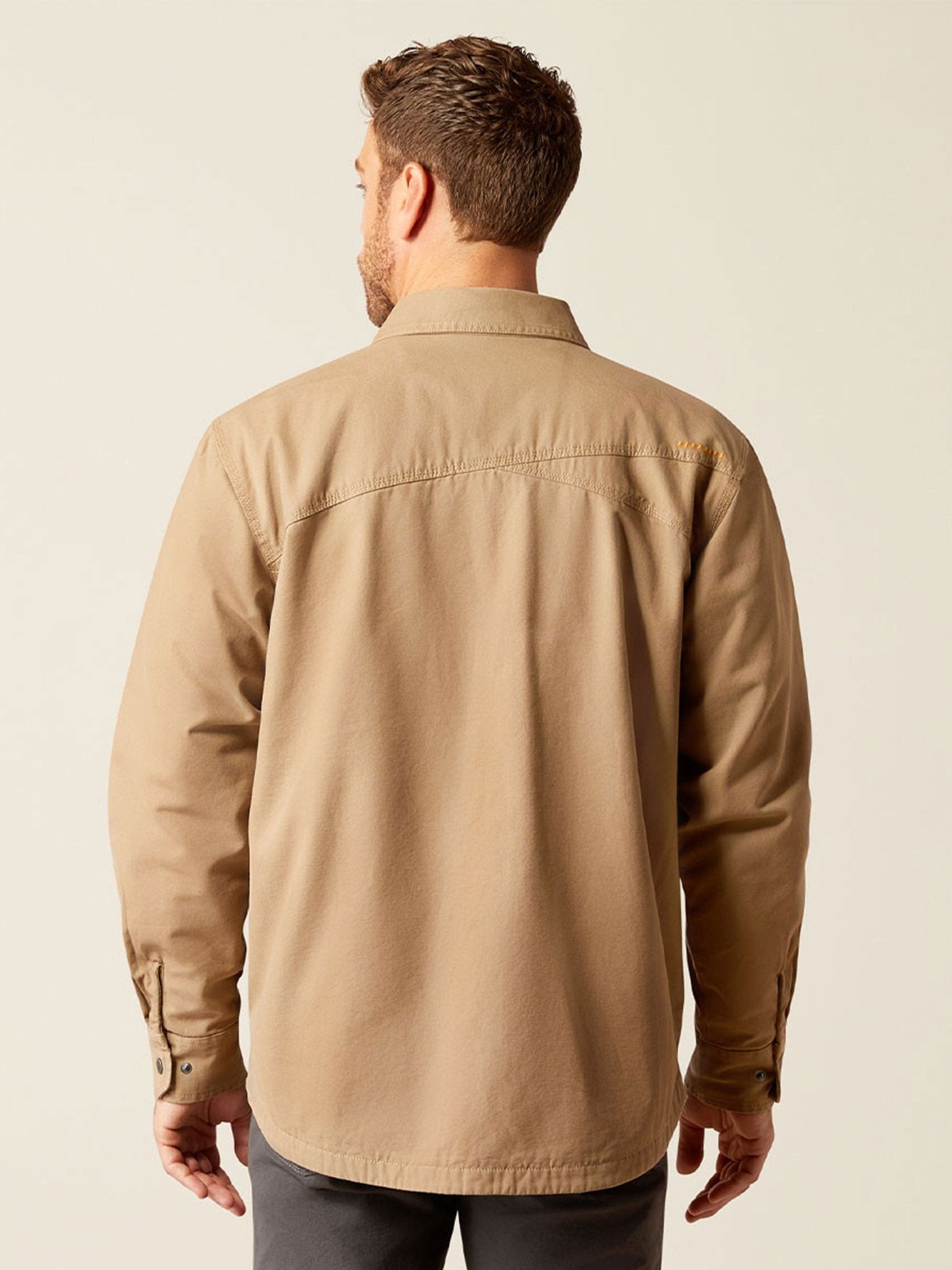 Ariat Rebar Mens Canvas Shirt Jacket – Durable Canvas Work Shacket Ariat Coats & Jackets