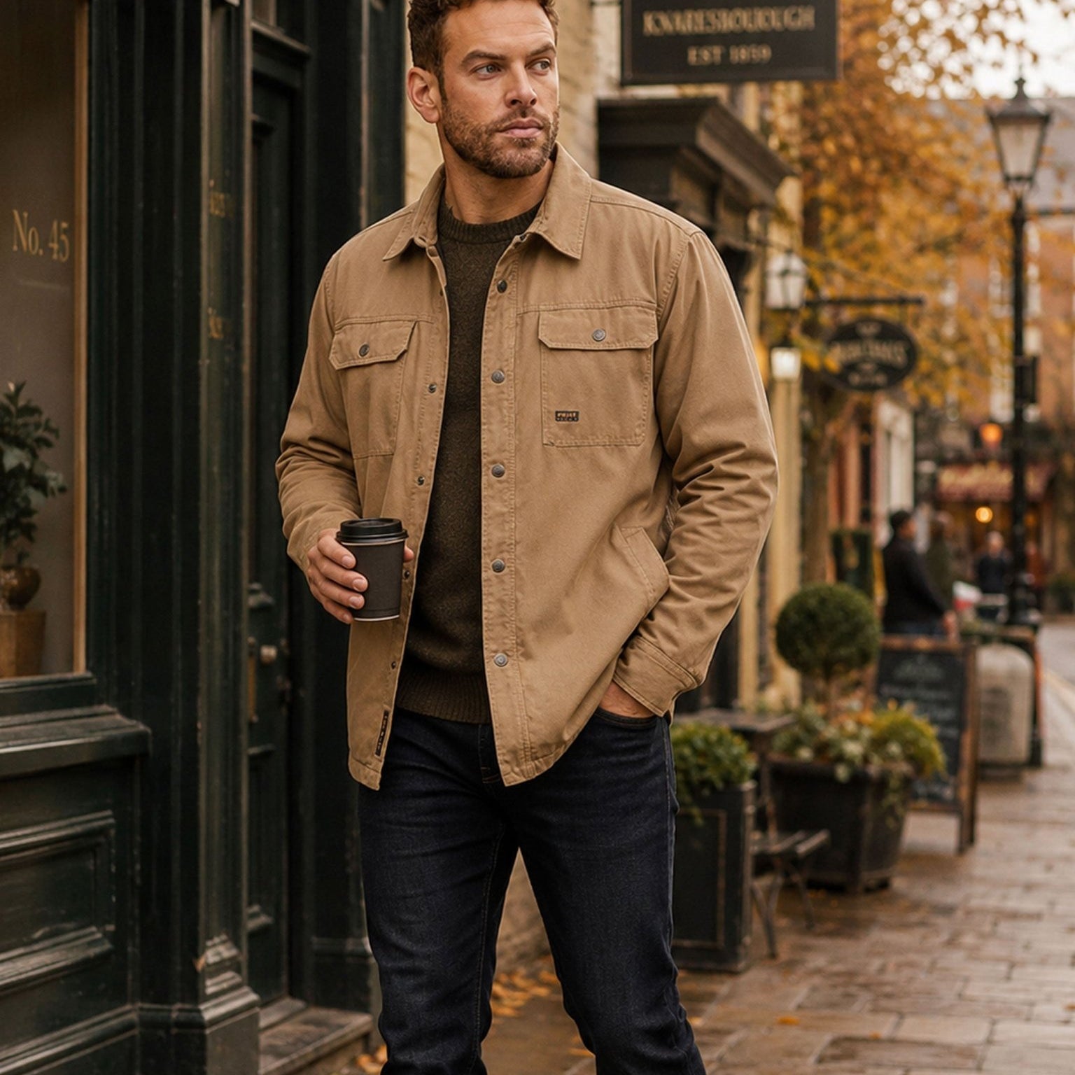 Ariat Rebar Mens Canvas Shirt Jacket – Durable Canvas Work Shacket Ariat Coats & Jackets