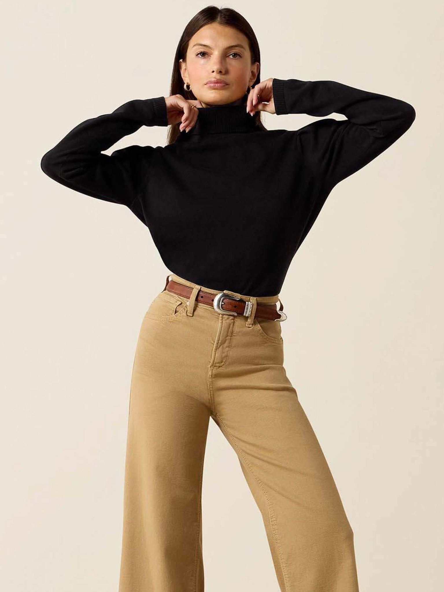 Ariat - Womens Aldergate Cotton Sweater - Fine gauge Ladies pullover / Jumper Ariat