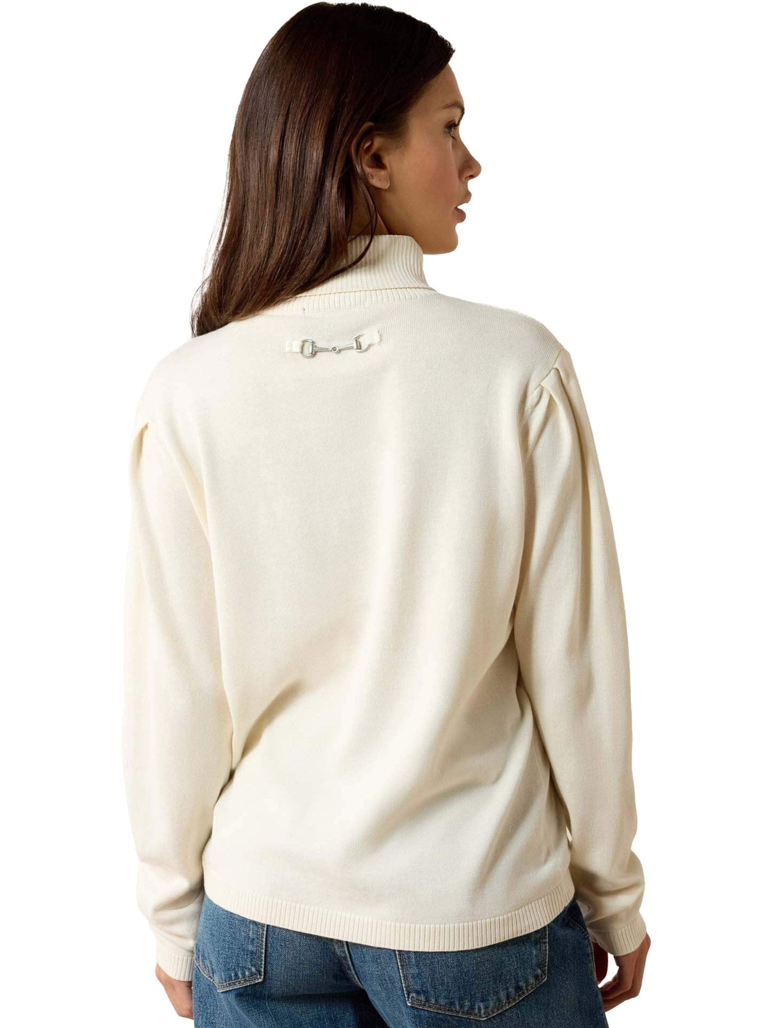 Ariat - Womens Aldergate Cotton Sweater - Fine gauge Ladies pullover / Jumper Ariat