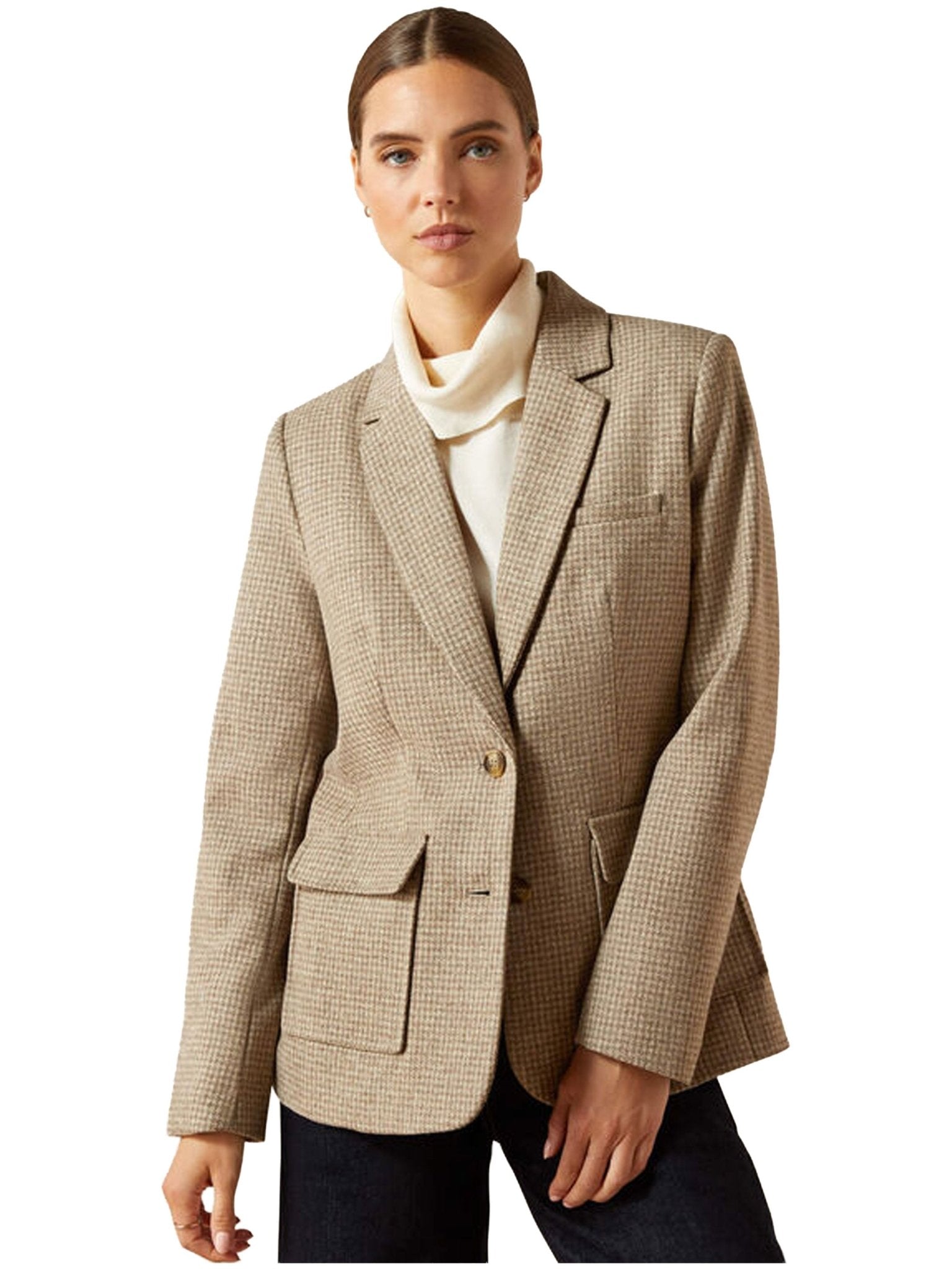 Ariat - Womens Beckfoot Blazer - 100% ethical wool traditional ladies blazer Ariat