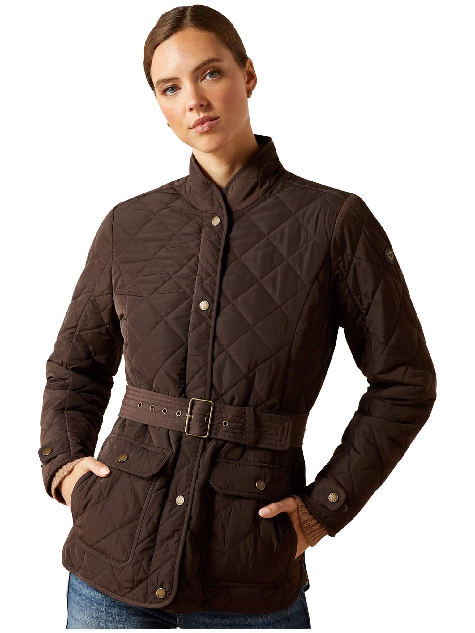 Ariat - Woodside Quilted Insulated Ladies Jacket - Womens padded coat Ariat
