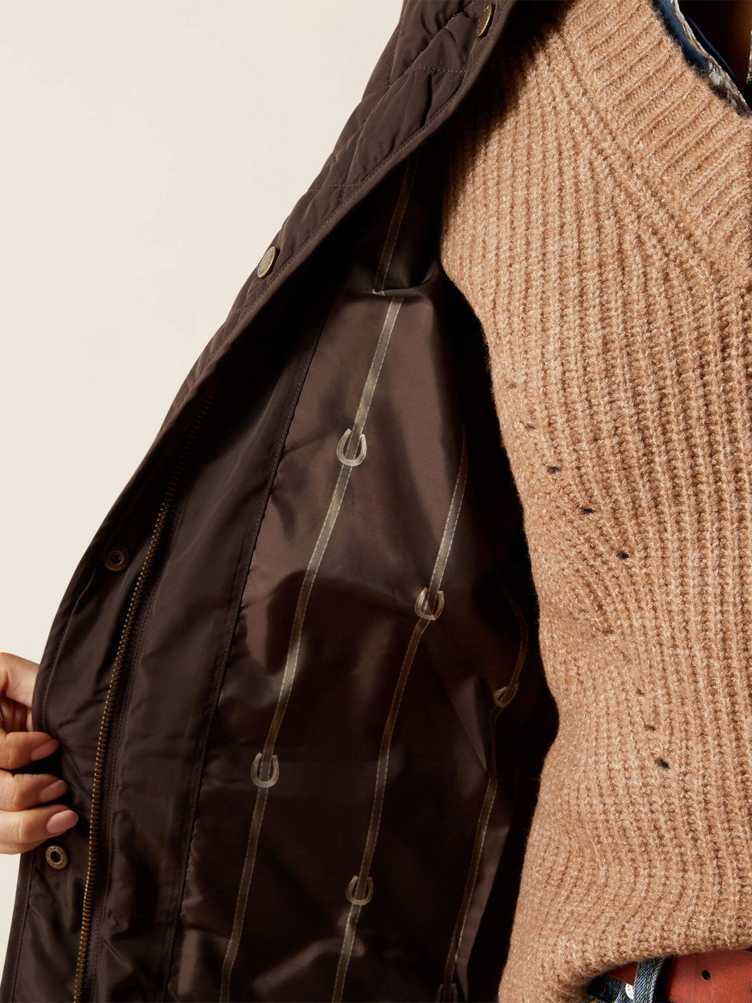 Ariat - Woodside Quilted Insulated Ladies Jacket - Womens padded coat Ariat