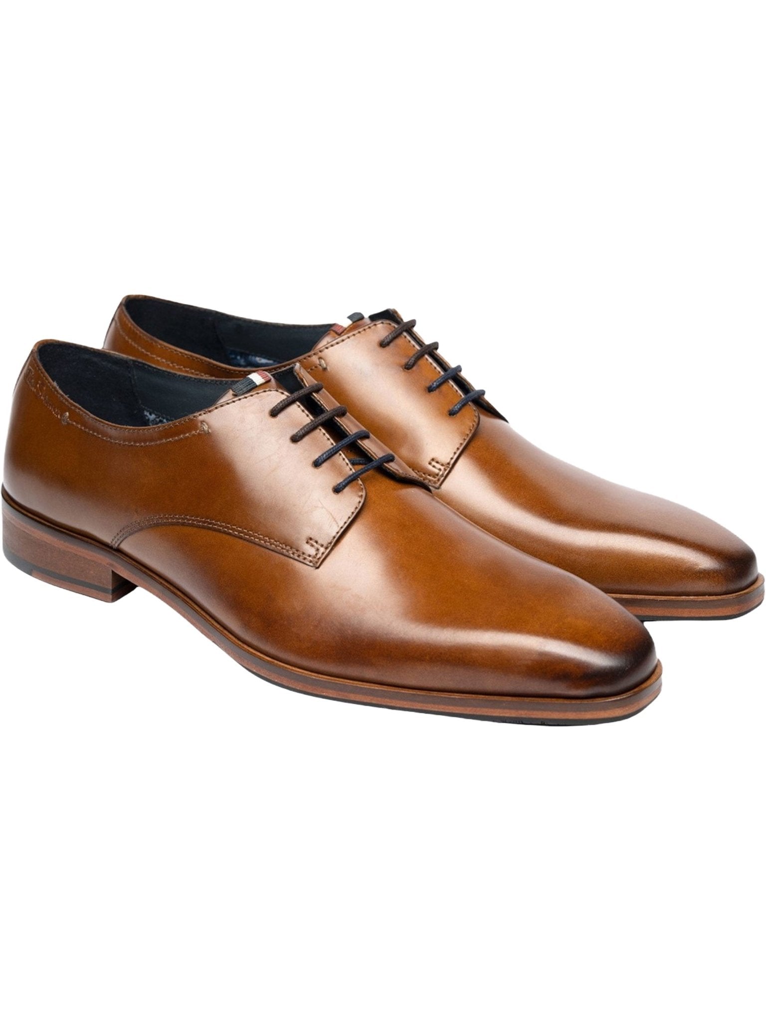 Ben Sherman Kenton Mens Lace Up Derby Shoes - Crafted 100% Leather Upper Ben Sherman