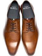 Ben Sherman Kenton Mens Lace Up Derby Shoes - Crafted 100% Leather Upper Ben Sherman