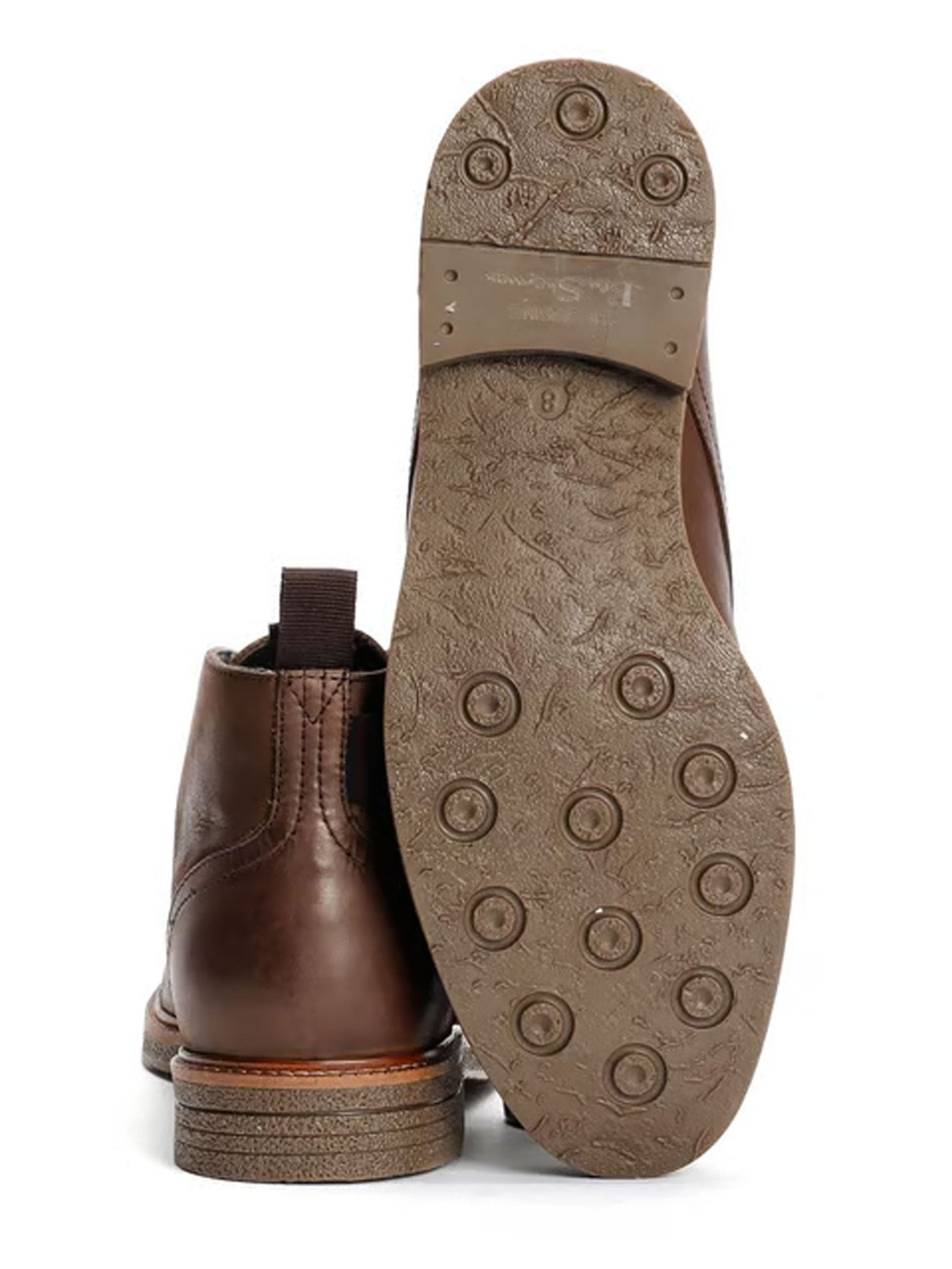 Ben Sherman Walker Chukka Lace Up Mens Boots Crafted Soft Waxy Leather Ben Sherman Boots