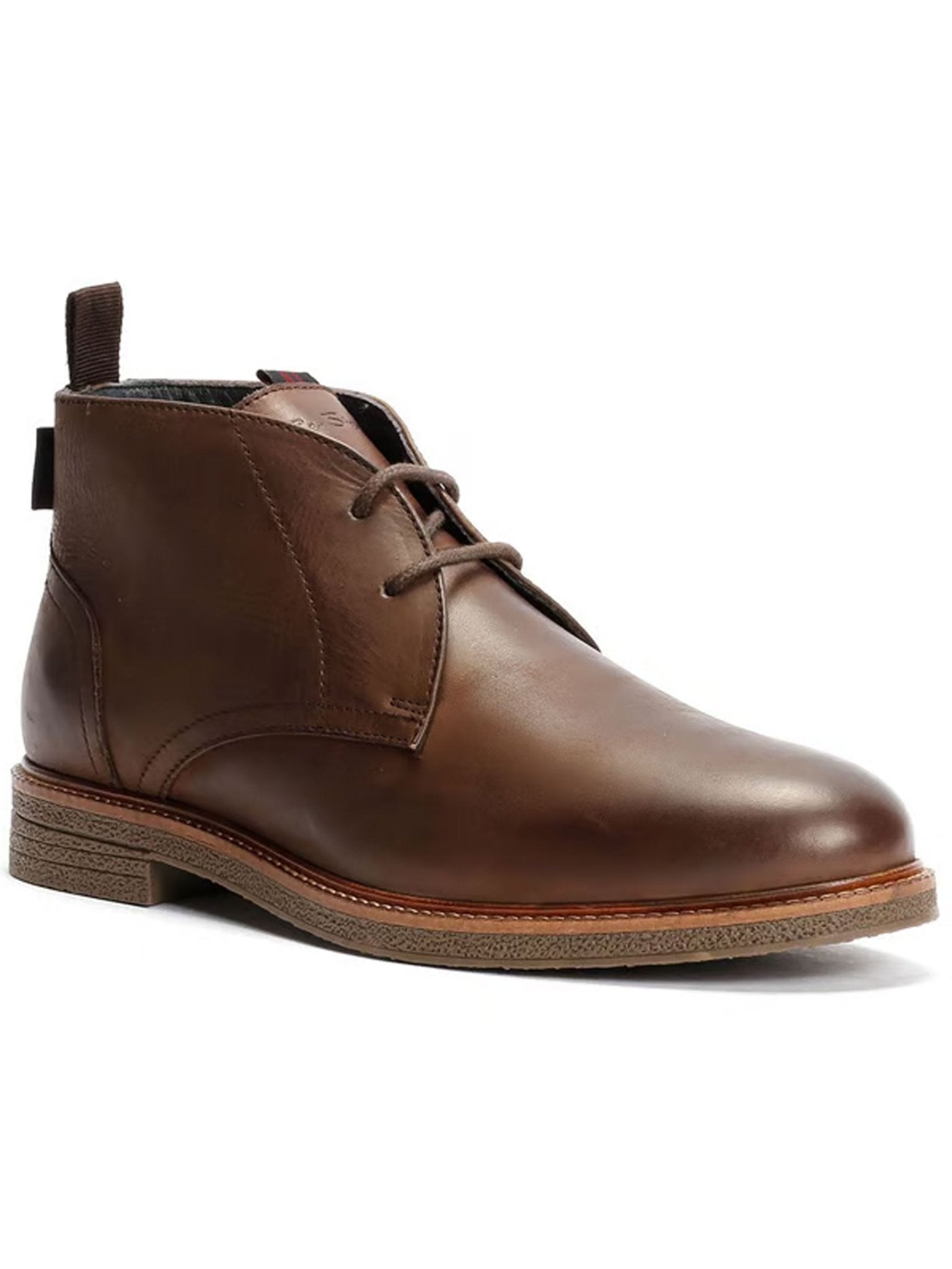 Ben Sherman Walker Chukka Lace Up Mens Boots Crafted Soft Waxy Leather Ben Sherman Boots