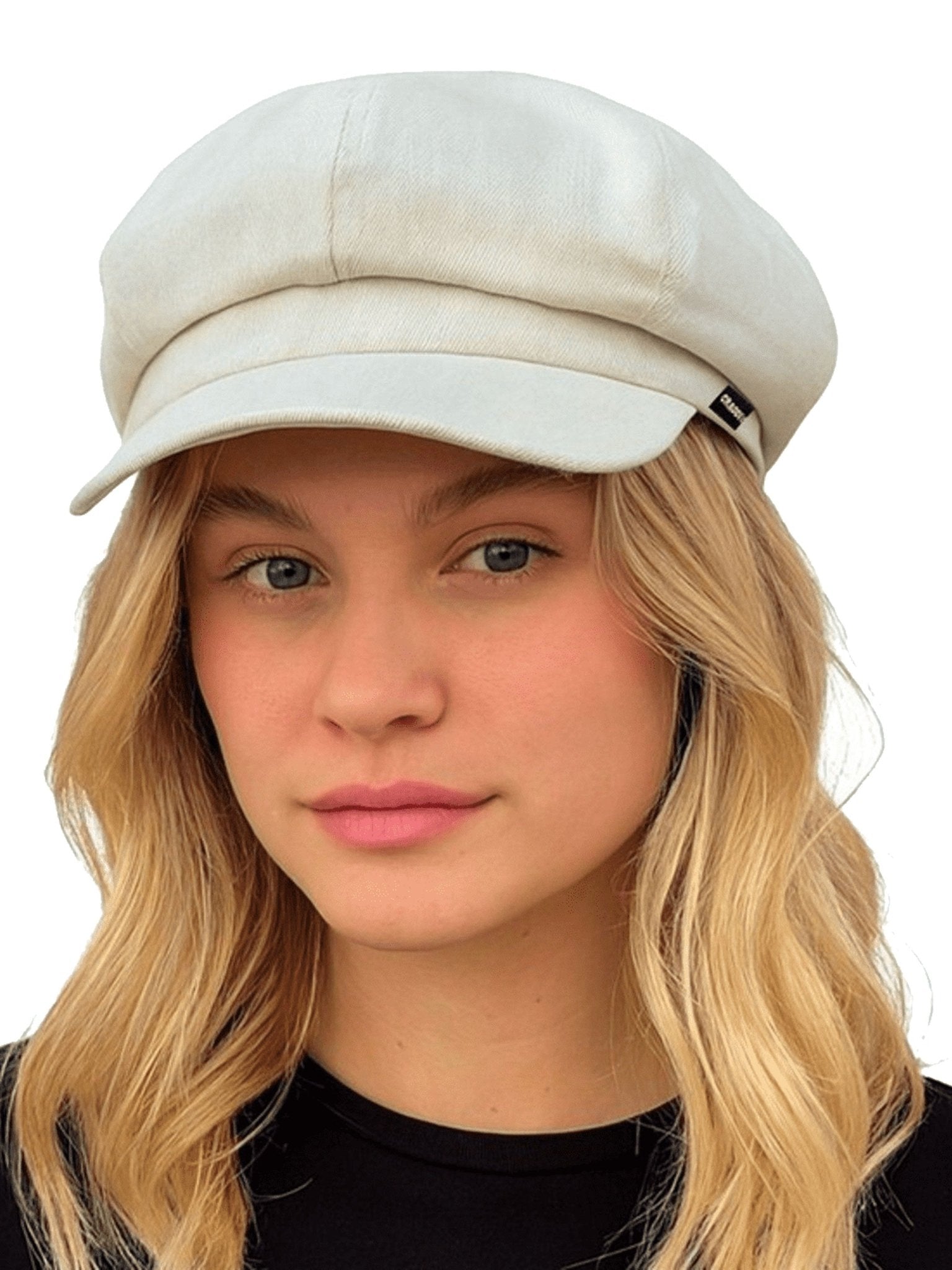 Craggi Ladies Stone Denim Baker Boy Hat. Womens Newsboy Cap CRAGGI Hats