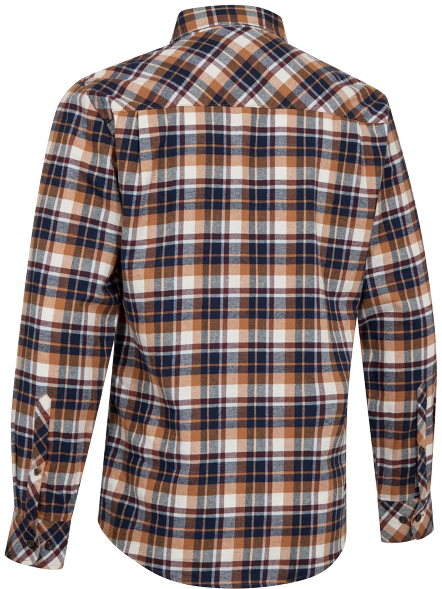 Deerhunter Charles Mens Shirt Men’s Long sleeve 100% Cotton Flannel Country Shirt Deerhunter Shirt