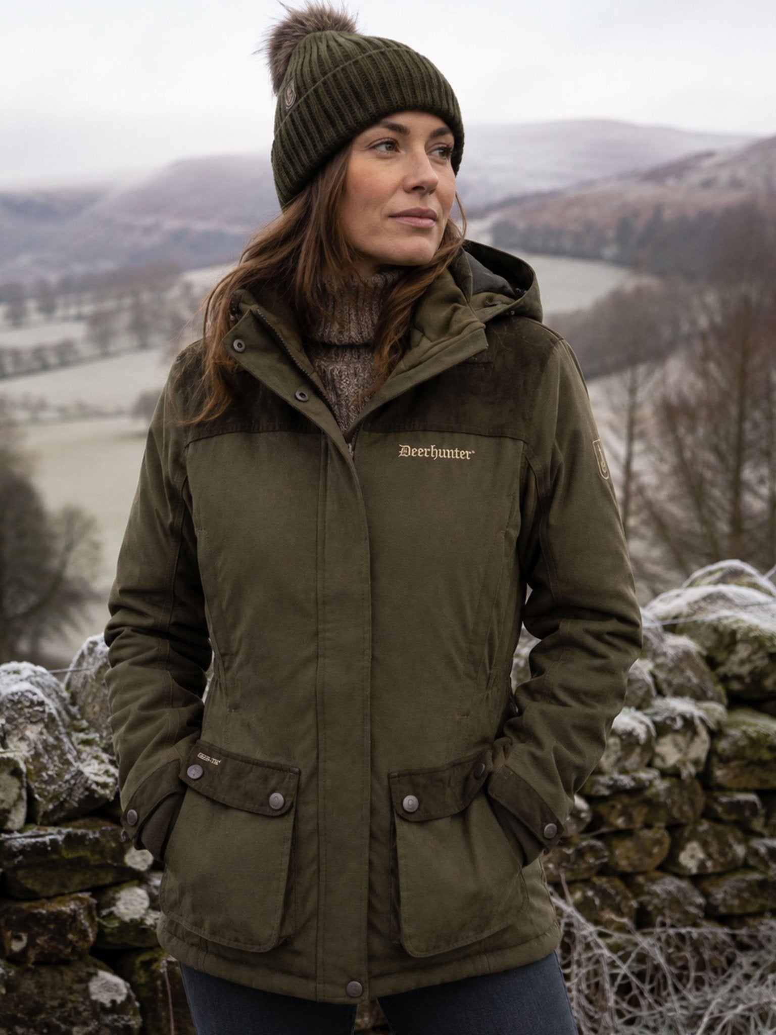 Deerhunter Lady Eagle Ladies Waterproof Jacket – Winter Insulated Country Jacket Deerhunter Outerwear