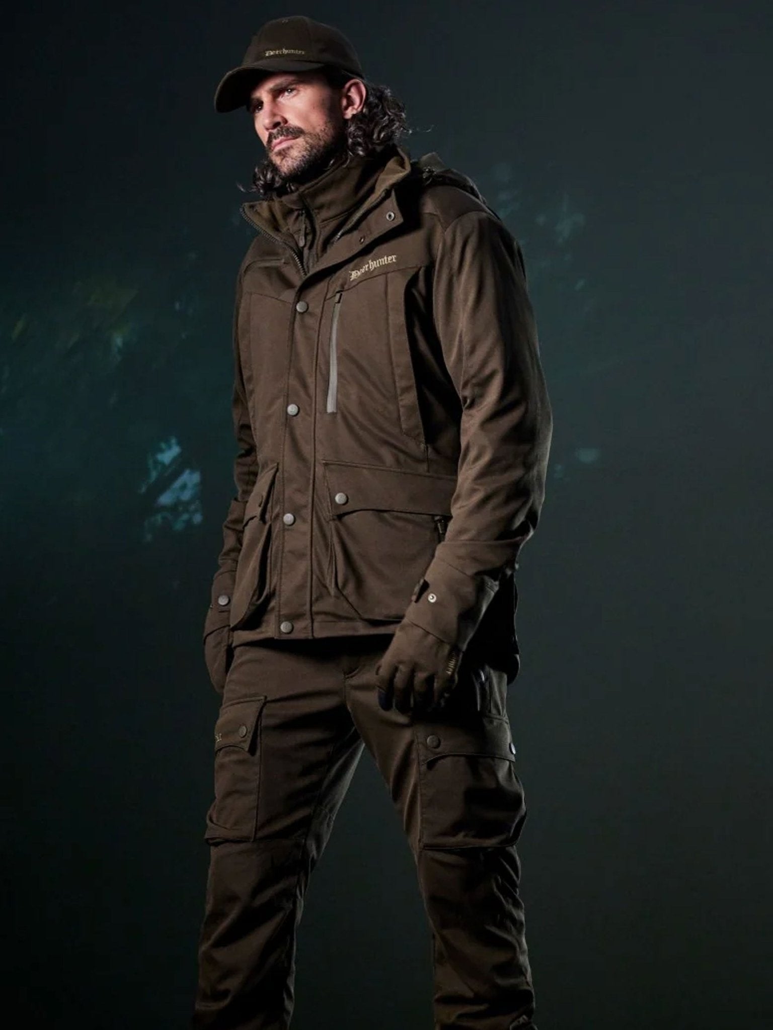 Deerhunter - Muflon Pro Light Waterproof, Windproof and breathable mens Jacket / mens Coat Deerhunter