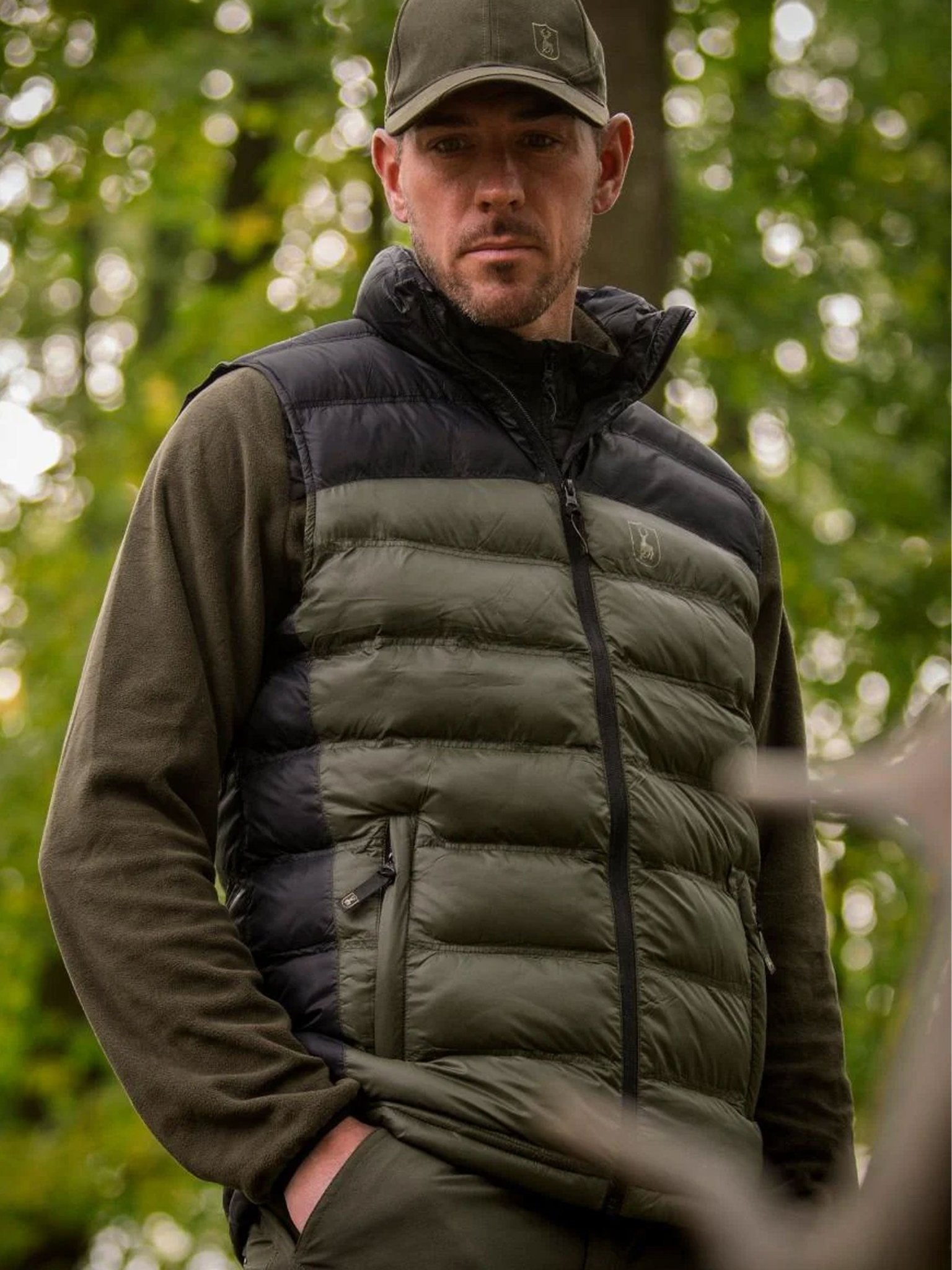 Deerhunter - Northward Padded Mens Gilet - Men Waistcoat Breathable insulated vest Deerhunter