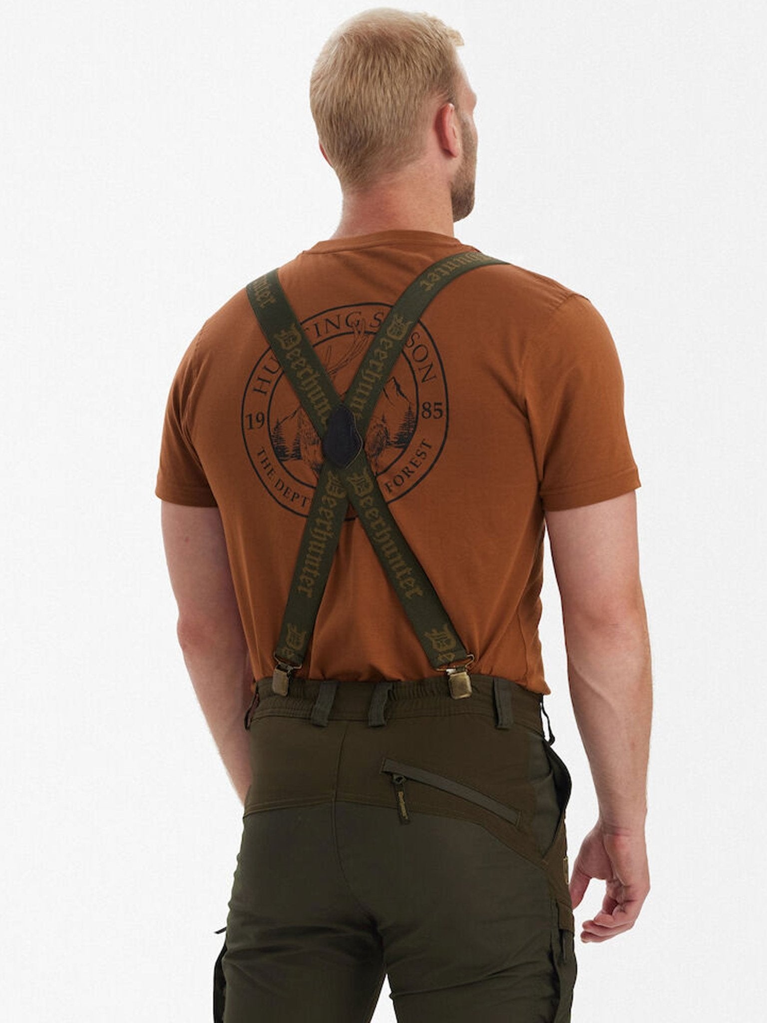 Deerhunter - Deerhunter Braces for trousers and Breeks - Braces with clips