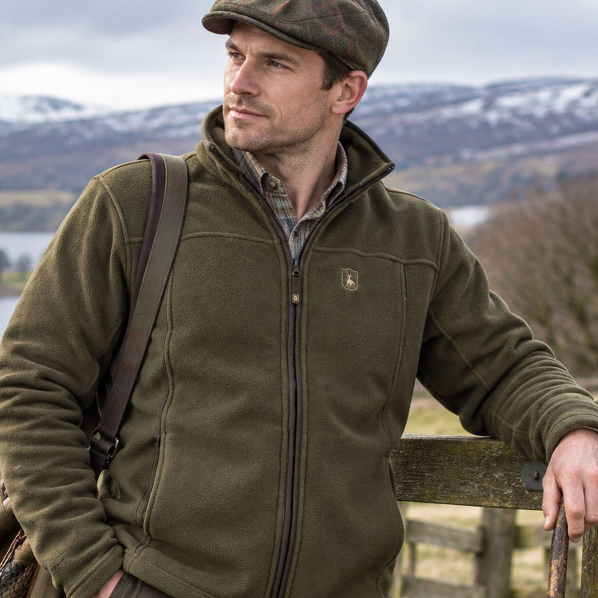 eerhunter Eagle Men's Fleece Jacket – 320gsm Stretch Deerhunter Fleece & Gilet