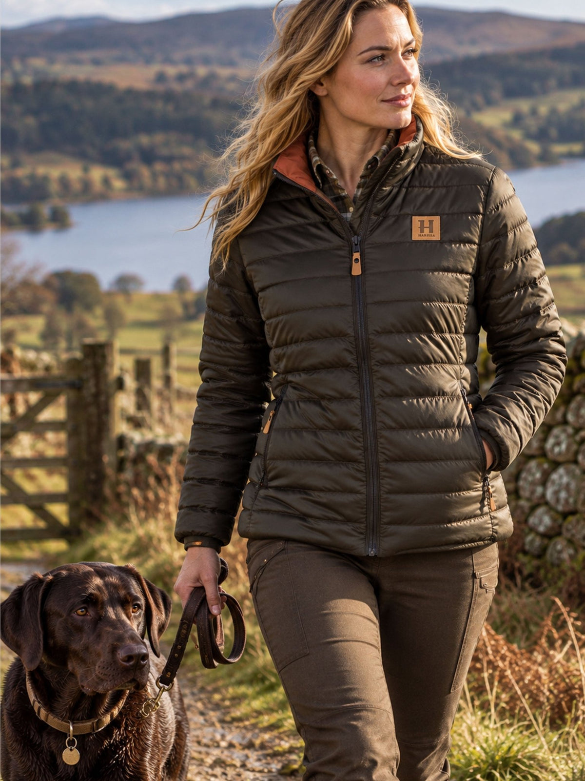 Härkila Kalix HSP Women's Insulated Jacket - Shadow Brown Härkila Outerwear