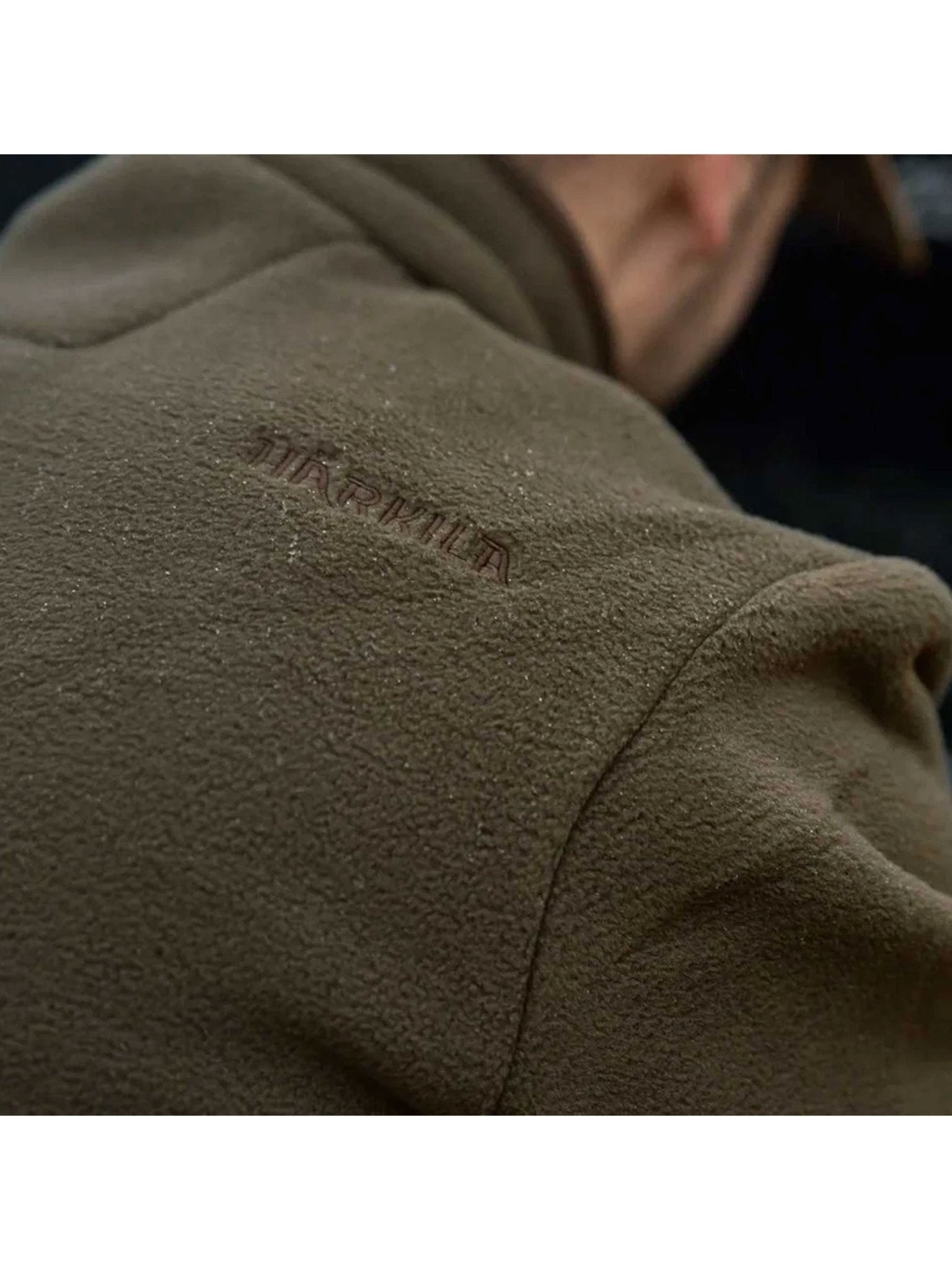 Härkila Torsby Men’s Fleece Jacket - 340g double knit warm coat Harkila Fleece & Gilet
