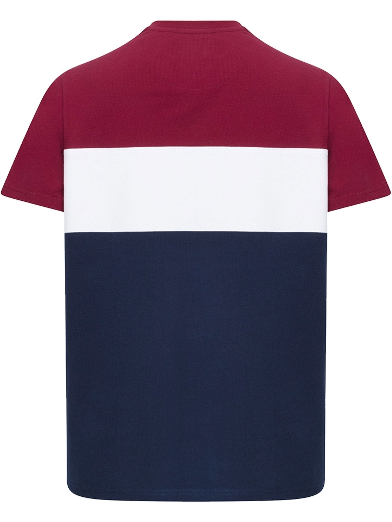 Hoggs of Fife Dalbeattie Colour Block Cotton Stretch T-Shirt