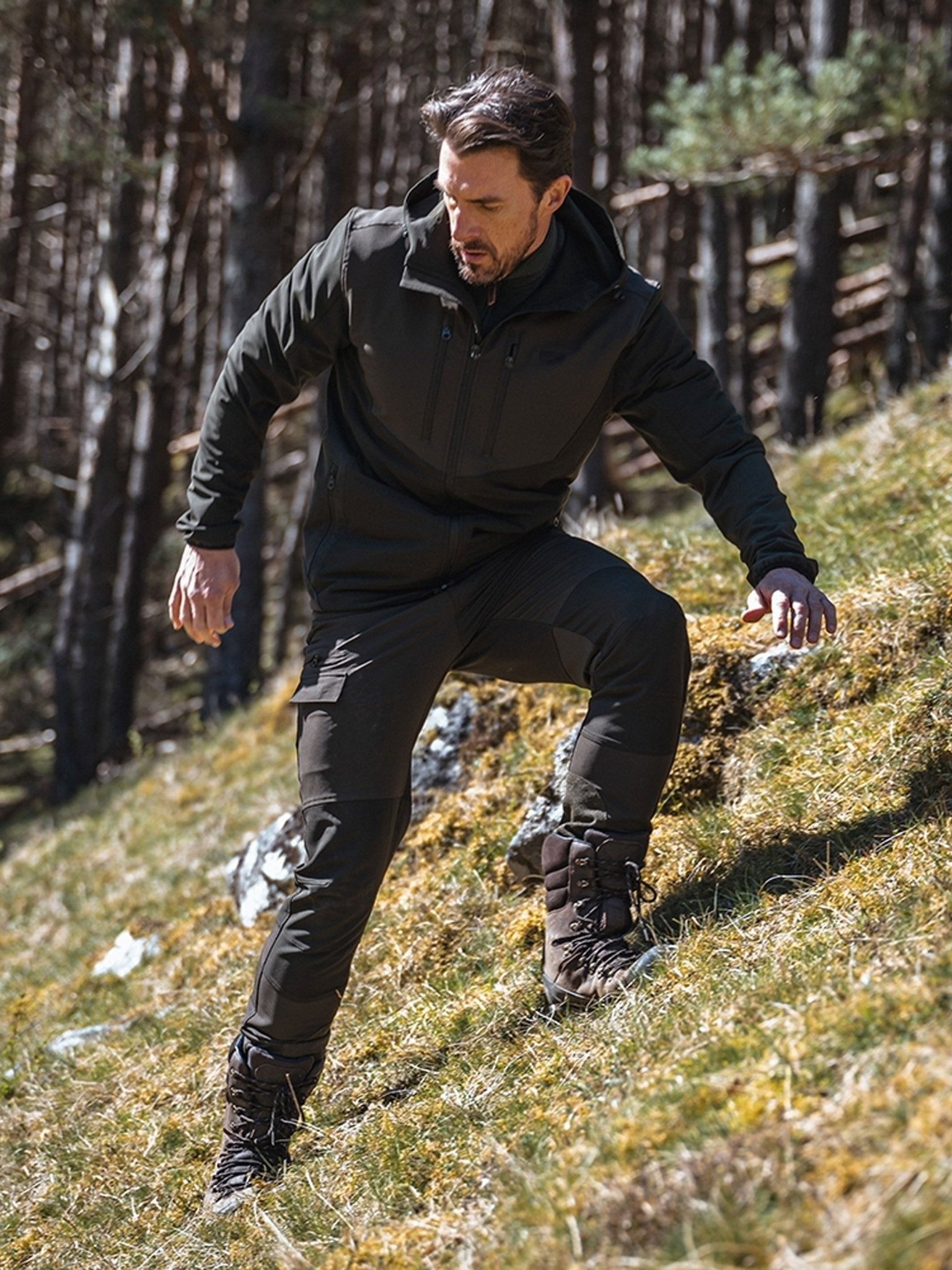 Hoggs of Fife - Hoggs of Fife Ardross Jacket with 4 - Way Active stretch / light coat