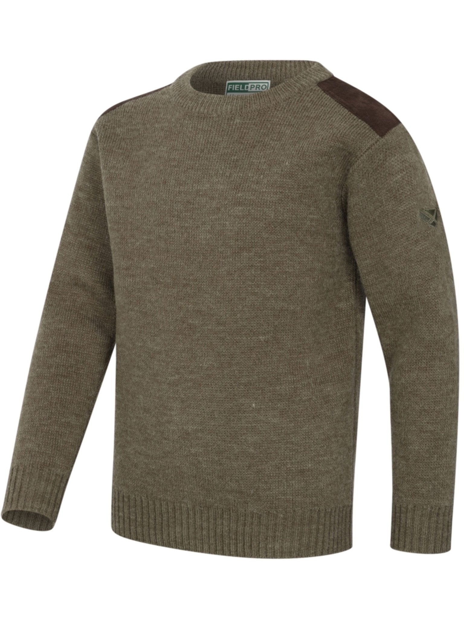 Hoggs of Fife - Melrose II mens jumper with crew neck / hunting pullover