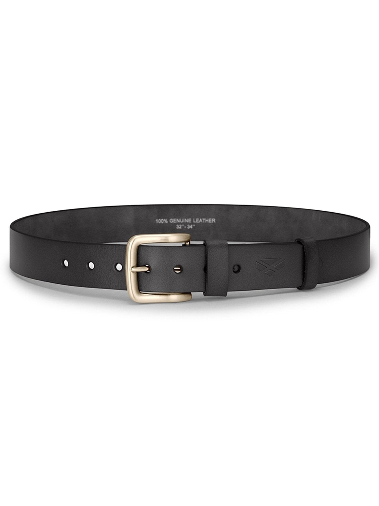 Hoggs of Fife Leather Belt 37mm Genuine Leather Country Belt for Men with Metal Buckle Hoggs of Fife Belts