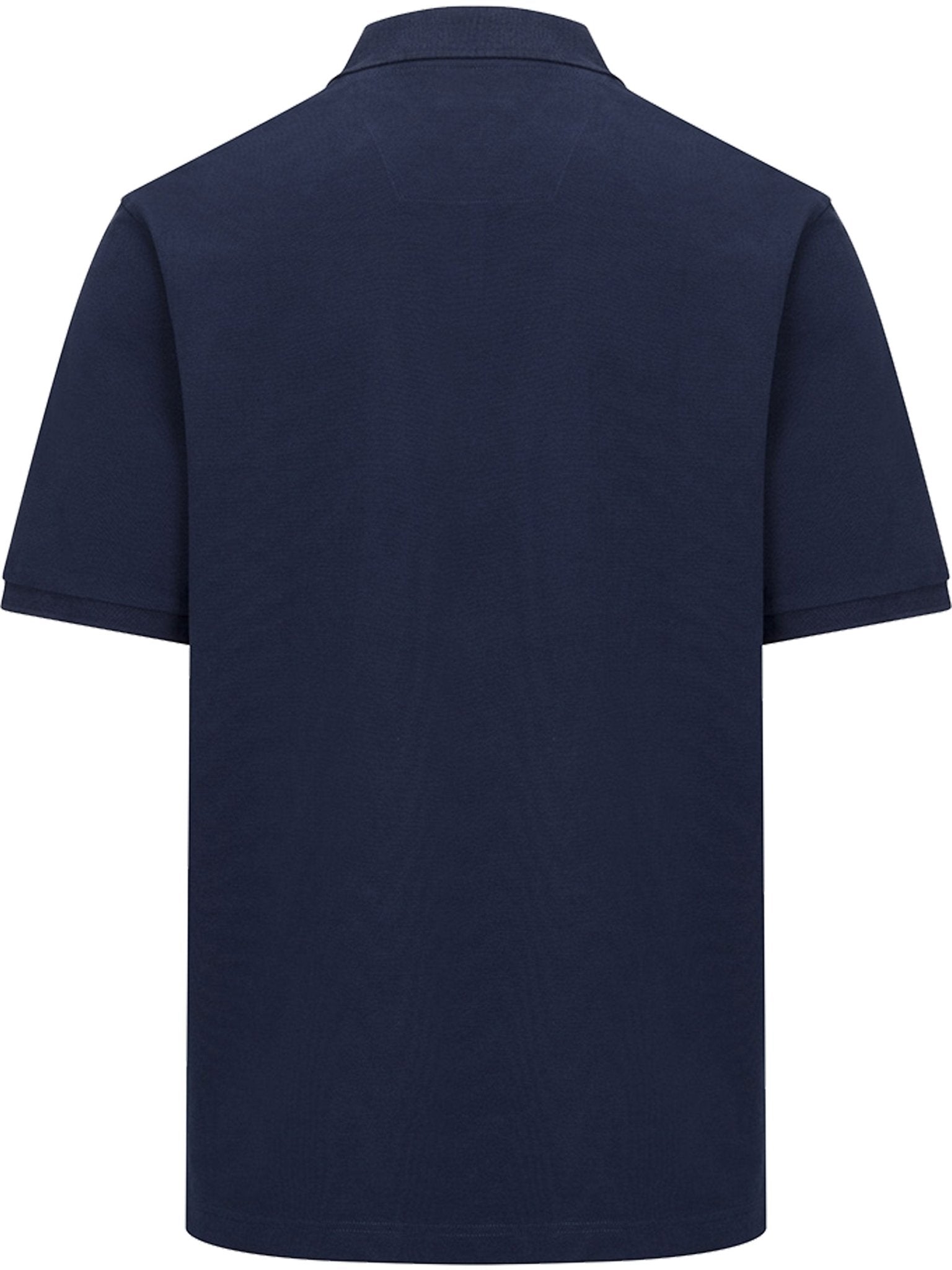 Hoggs of Fife Mens Pique Polo Shirt 100% Cotton Block colour (Stewart)