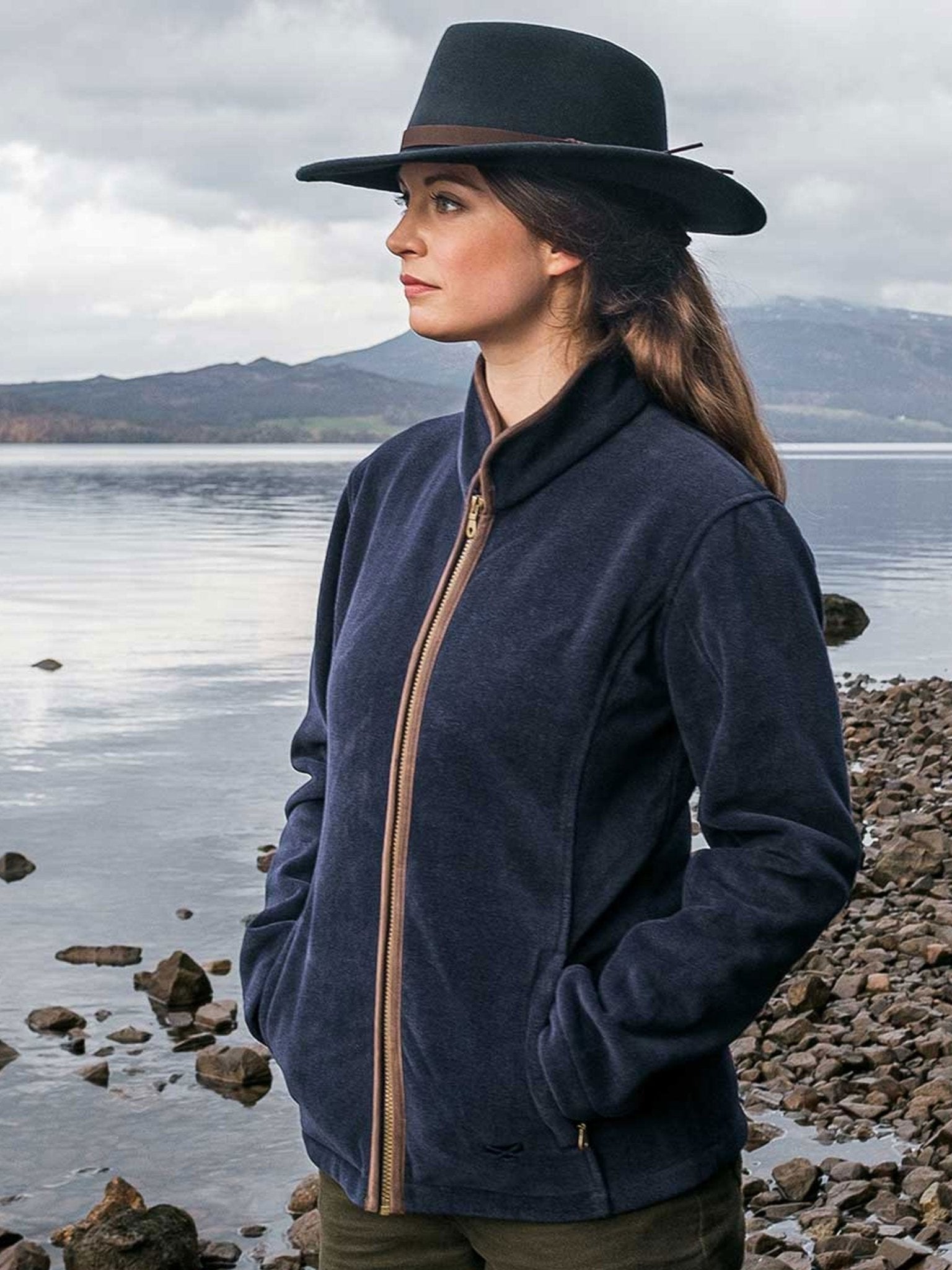 Hoggs of Fife - Perth Crushable Felt Hat - Water repellant - 100% wool felt fabric & Leather band