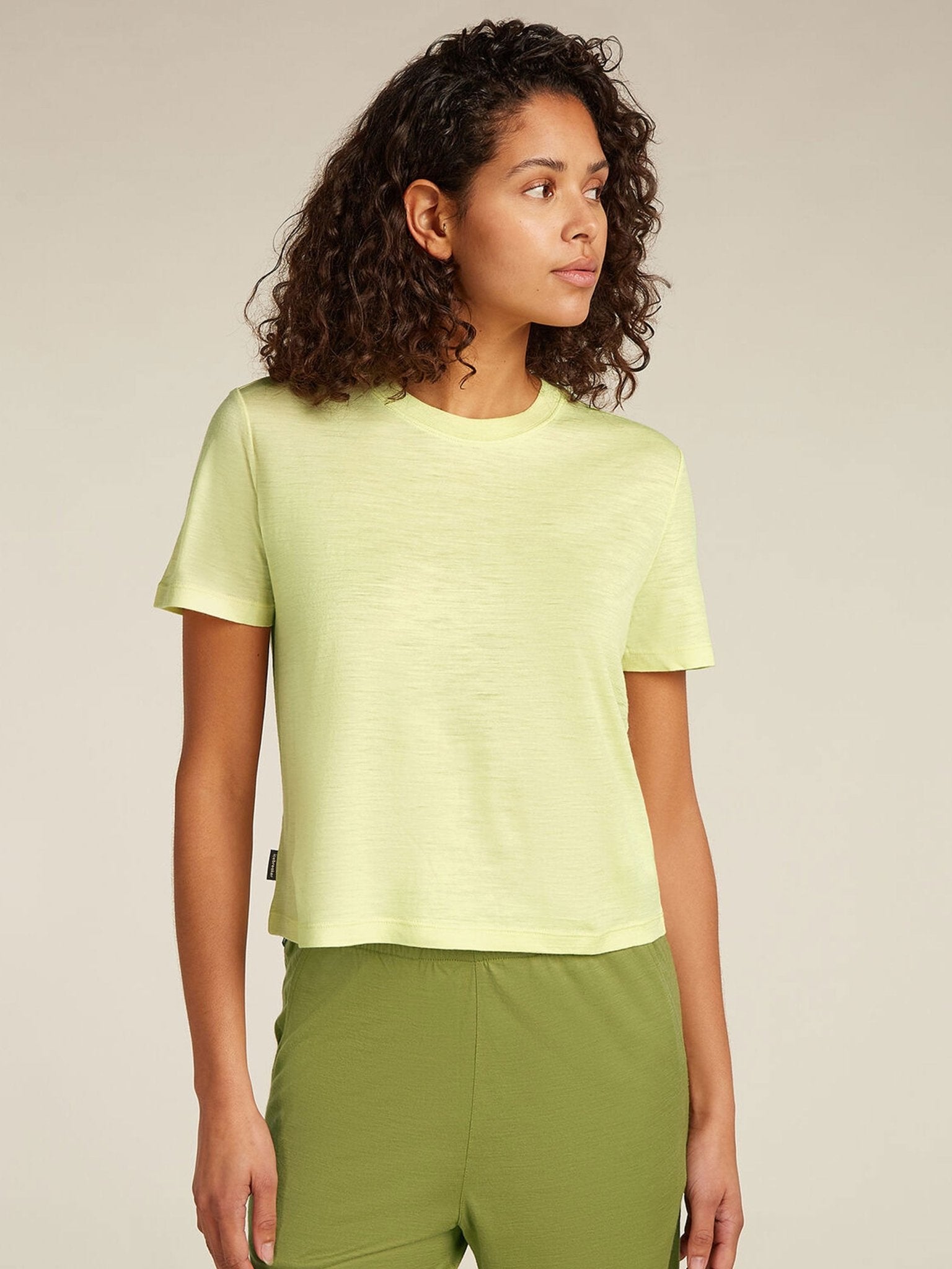 Icebreaker - Icebreaker Womens Merino 150 Tech Lite Short Sleeve Ladies Crop T-Shirt