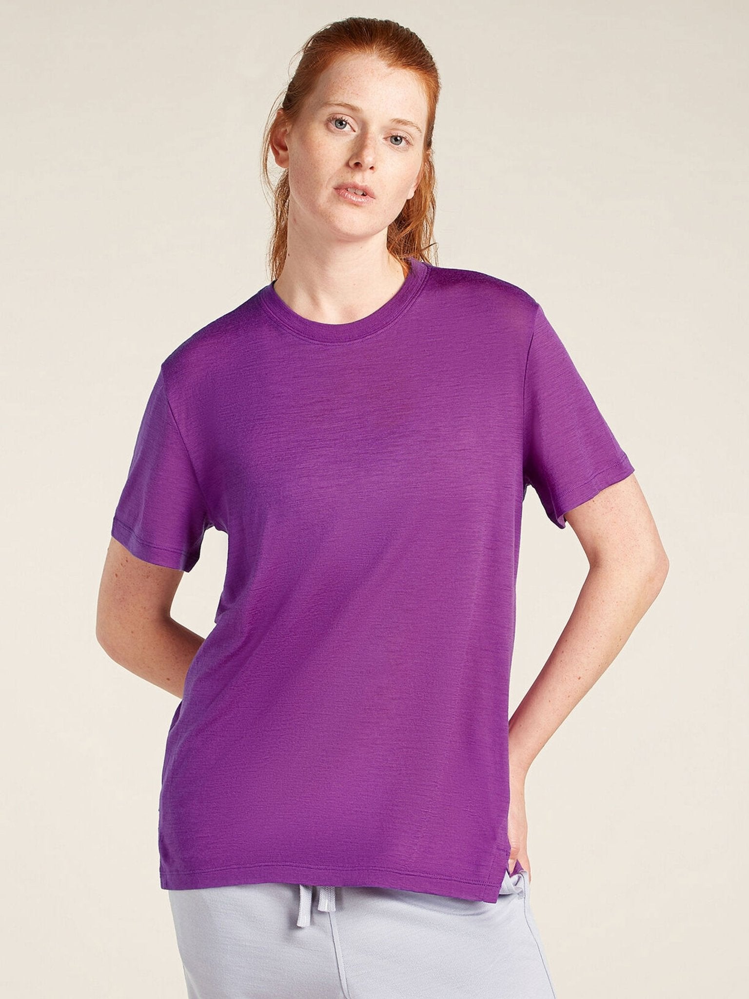 Icebreaker - Icebreaker Womens Merino 150 Tech Lite Short Sleeve Relaxed ladies T-Shirt