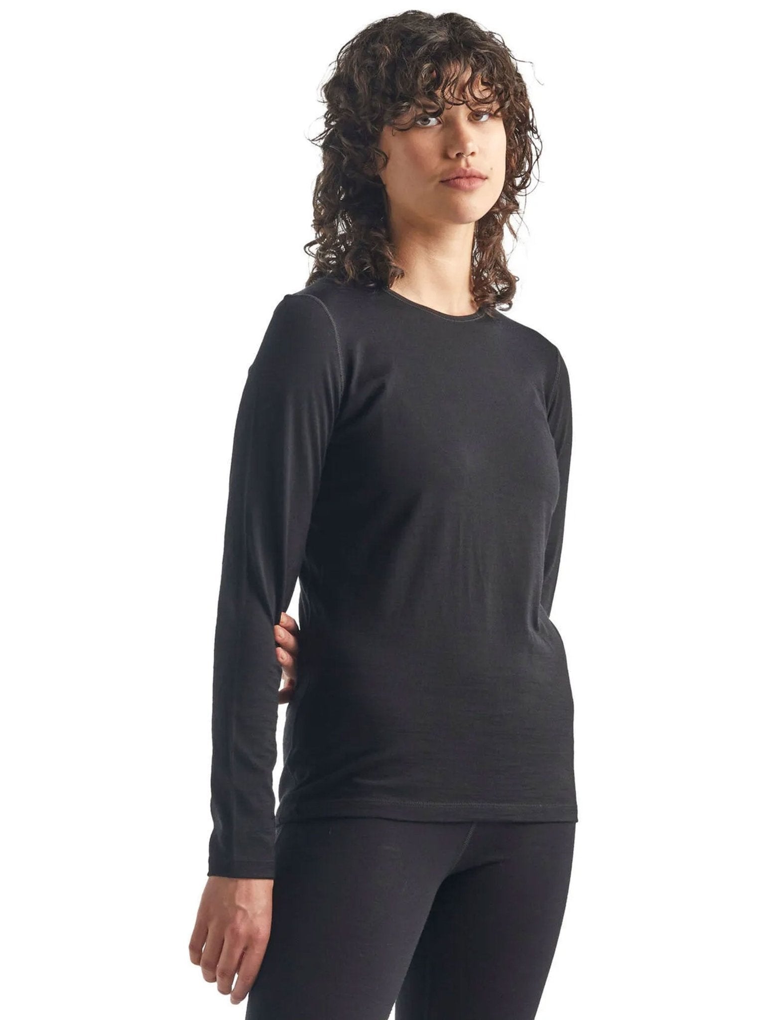 Icebreaker - Icebreaker Women's Merino 200 Oasis Long Sleeve Crewe ladies Thermal Top