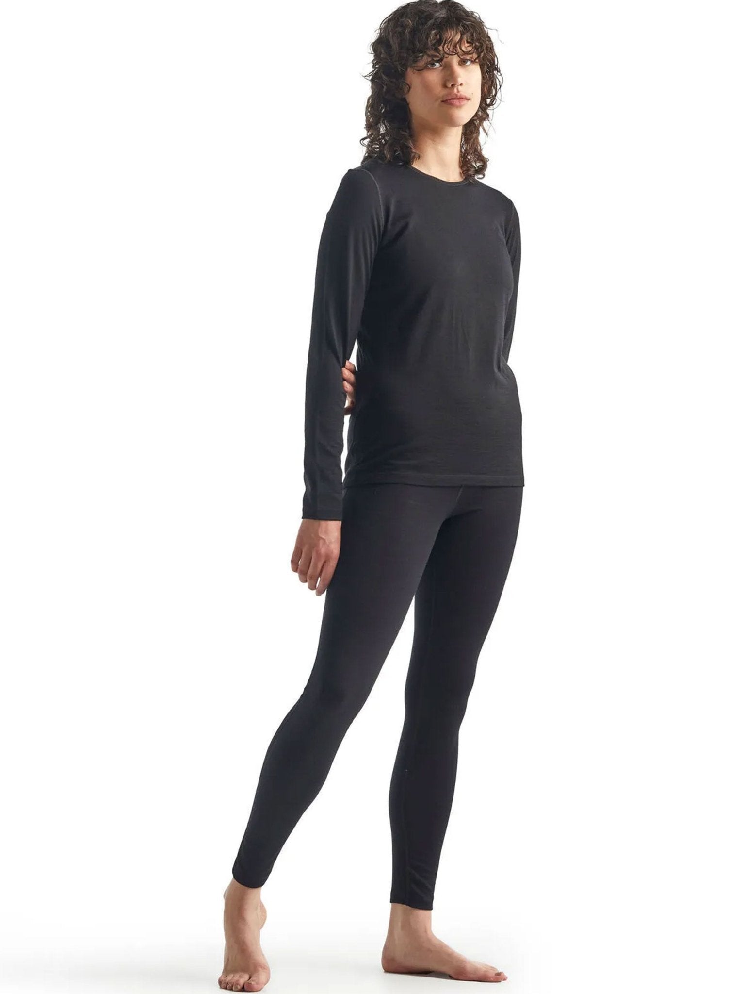 Icebreaker - Icebreaker Women's Merino 200 Oasis Long Sleeve Crewe ladies Thermal Top