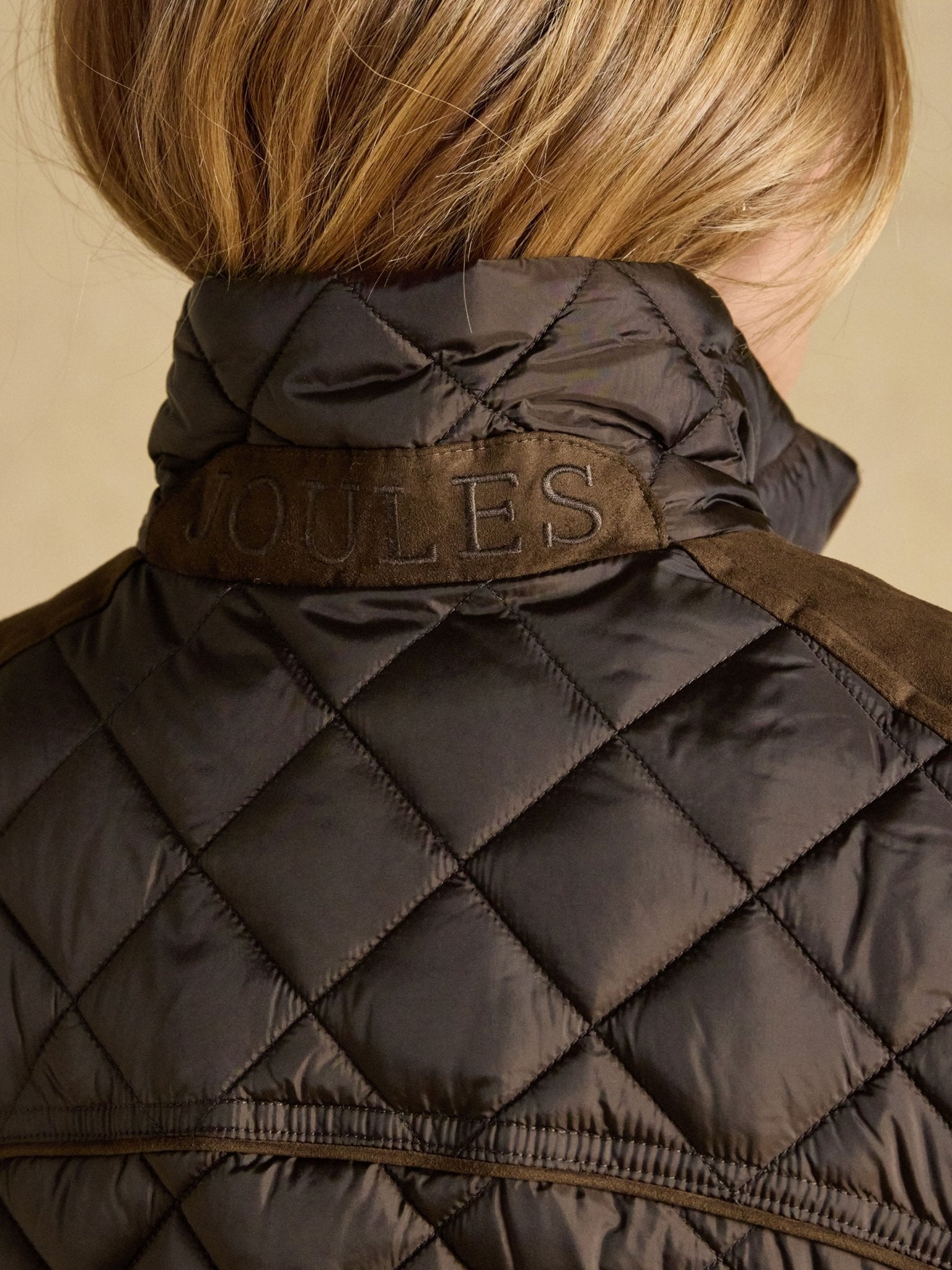 Joules Braemar Luxe Showerproof Ladies Jacket / Quilted Country coat Joules Outerwear