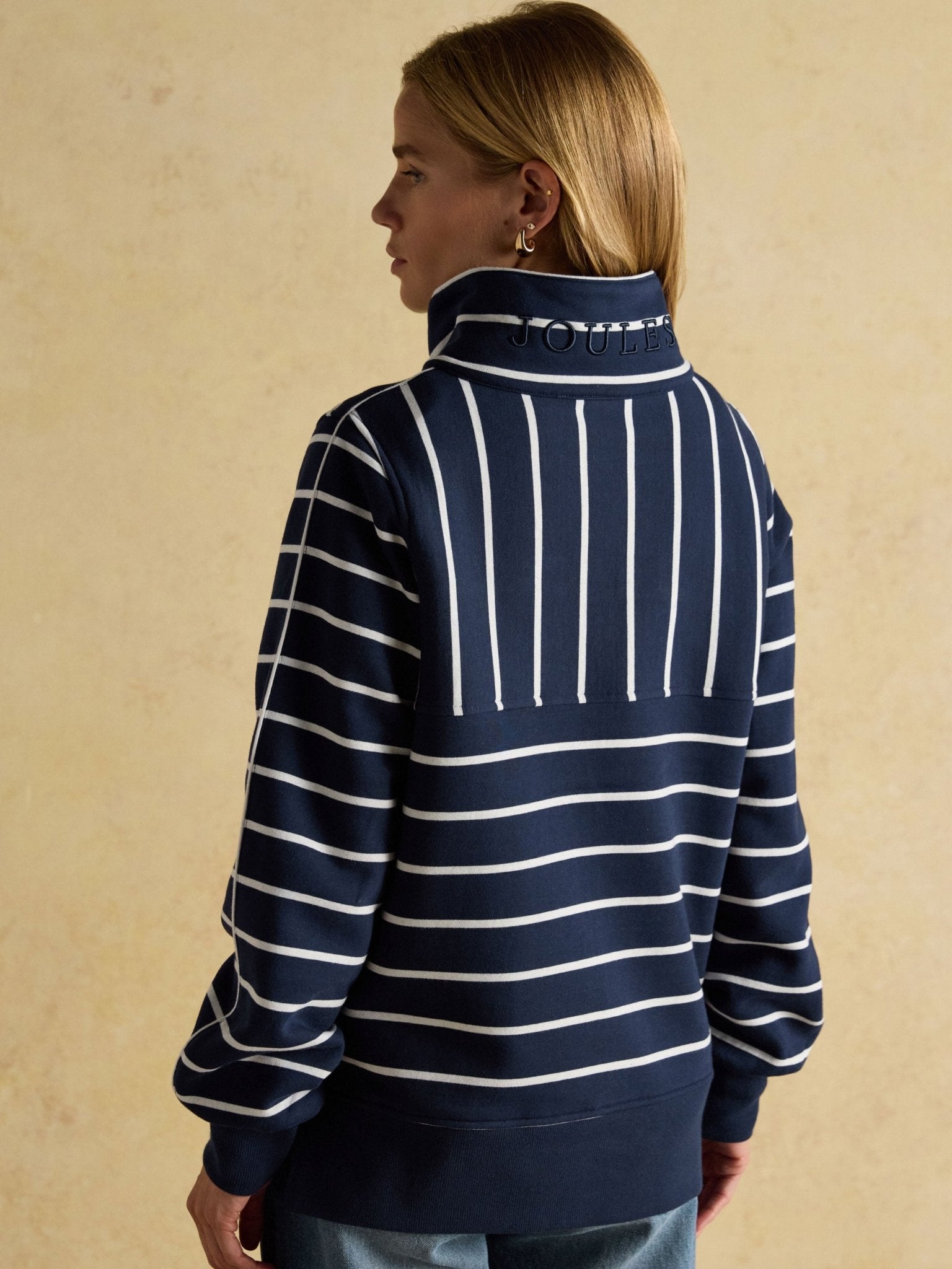 Joules - Bronte Ladies 1/4 zip sweatshirt / Ladies Jumper / Pullover Joules