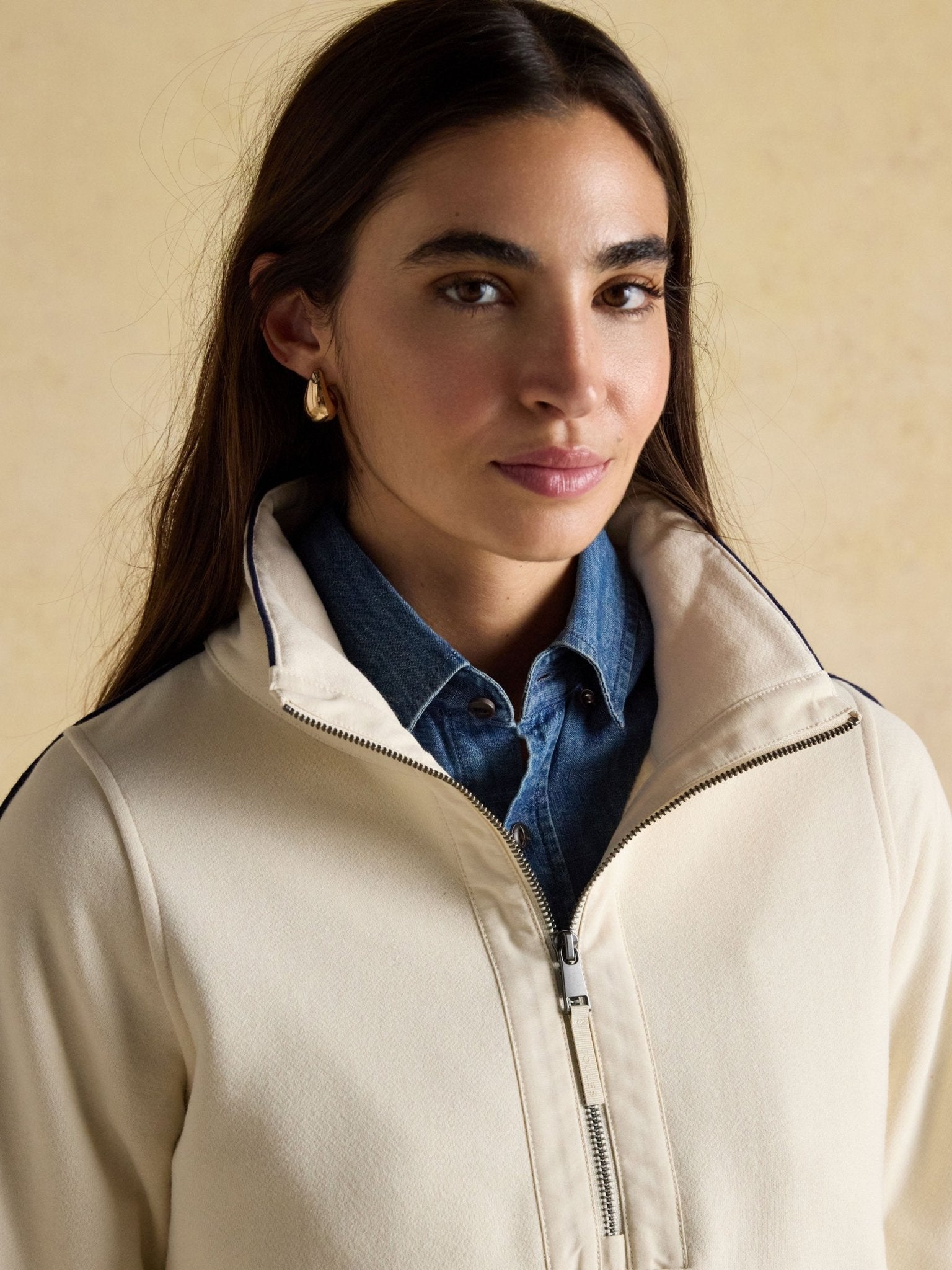 Joules - Bronte Ladies 1/4 zip sweatshirt / Ladies Jumper / Pullover Joules