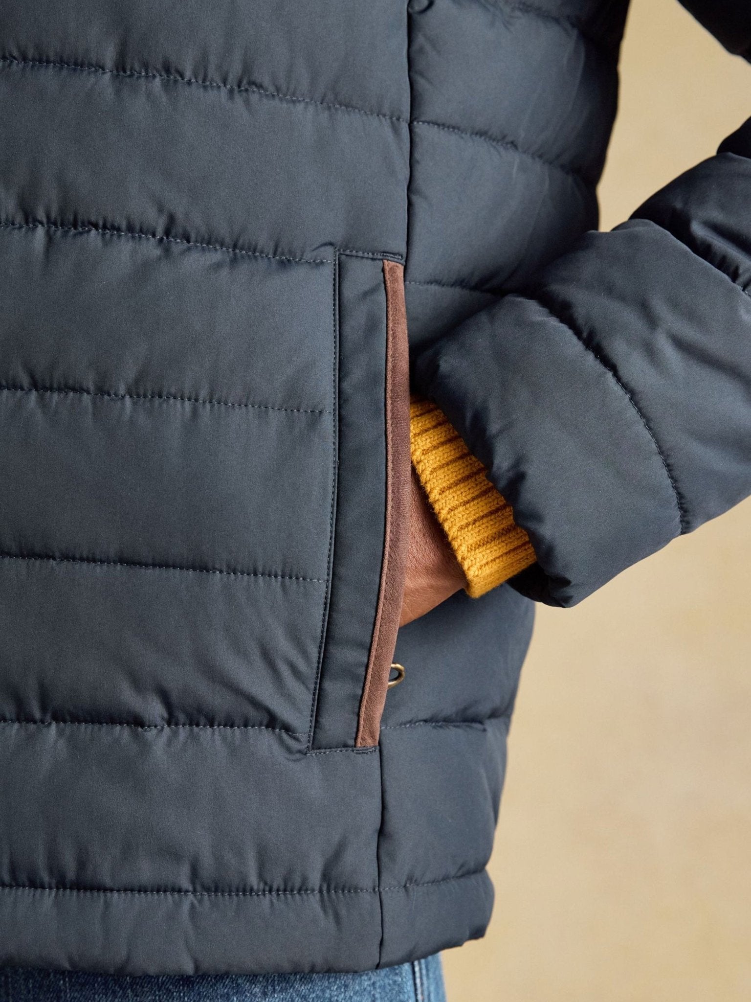 Joules Heritage Padded Mens Coat – Quilted Country Jacket Joules Outerwear